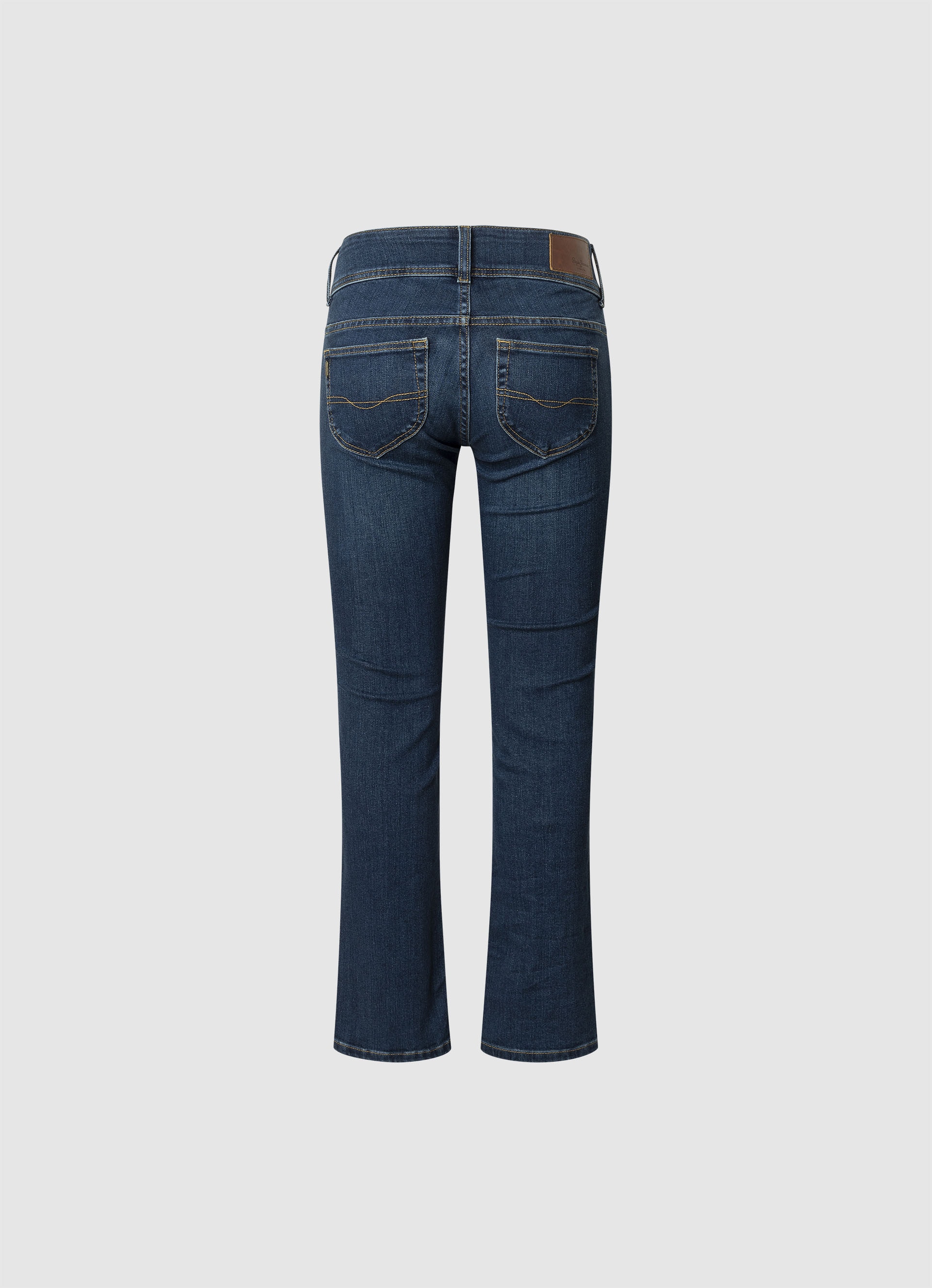 Pepe Jeans Slim-fit-Jeans »SLIM JEANS LW«, mit doppeltem Knopfverschluss