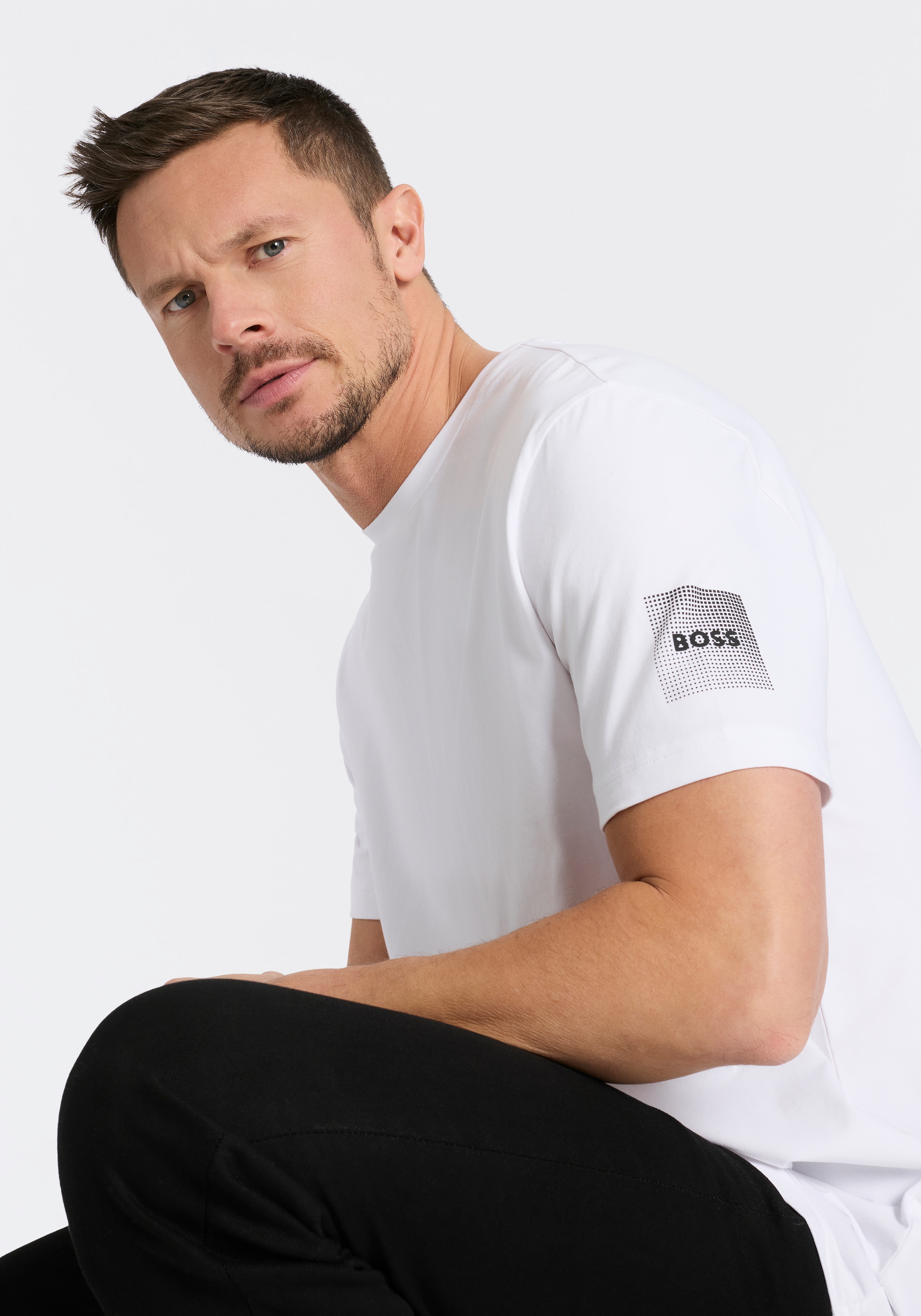 BOSS GREEN T-shirt »2-PACK« Packung, 2 mit Rundhals, regular fit