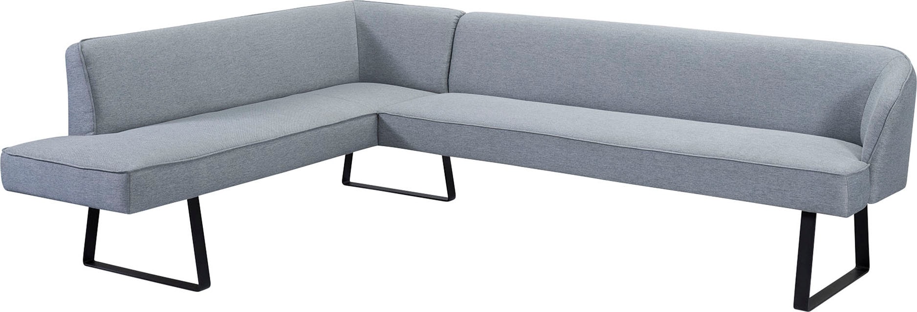 exxpo - sofa fashion Eckbank »Americano«, mit Keder und Metallfüssen, Bezug  in verschiedenen Qualitäten bequem kaufen | Einzelsessel