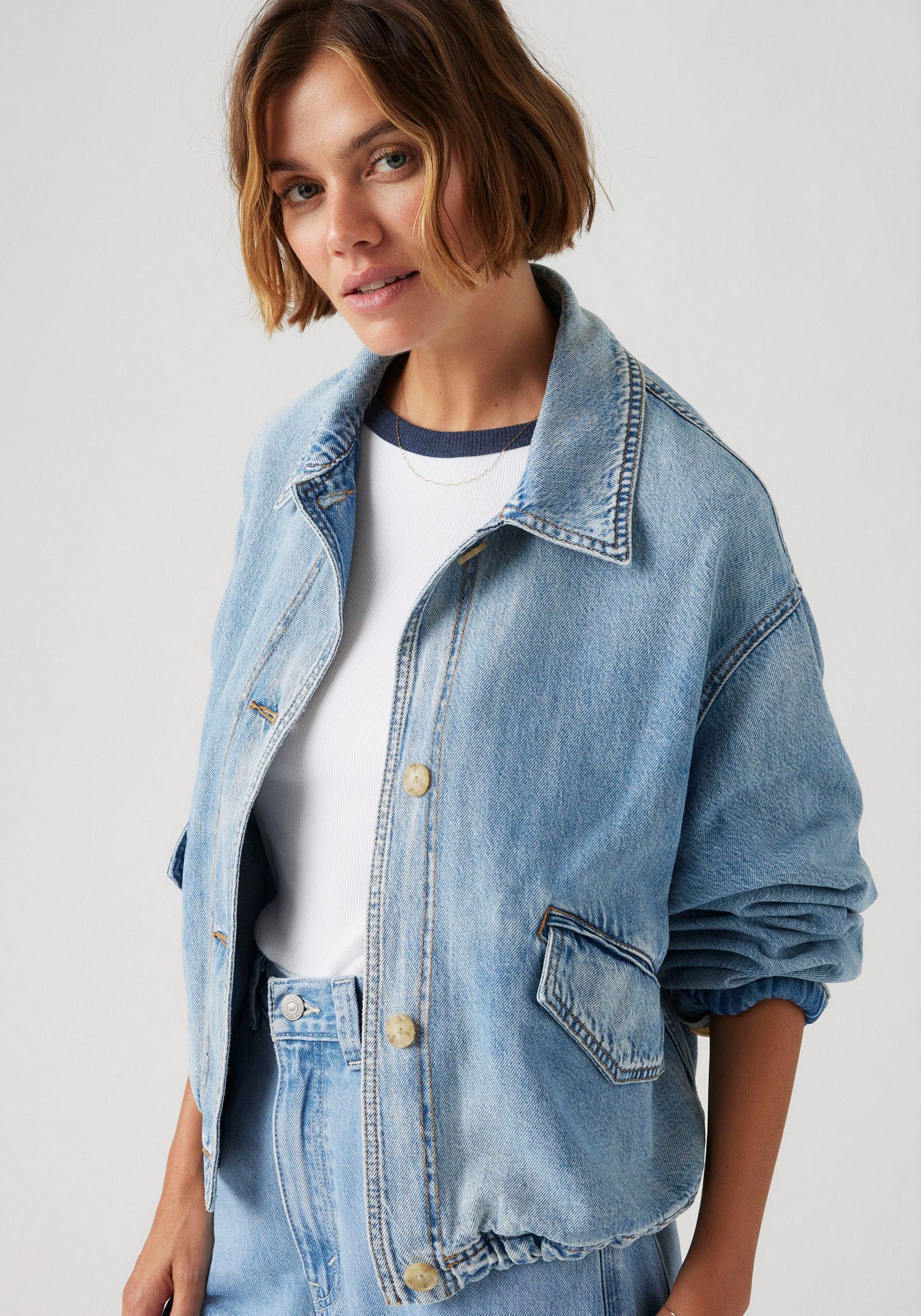 Levi's® Jeansjacke »JANIS UTILITY J«, ohne Kapuze, in weiter, bequemer Passform