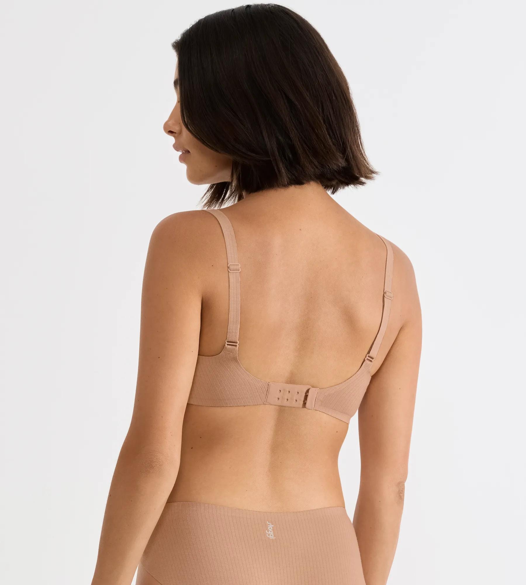 sloggi Soutien-gorge souple »ZERO Feel Pure« avec coussinets amovibles et respirants, effet rayé discret
