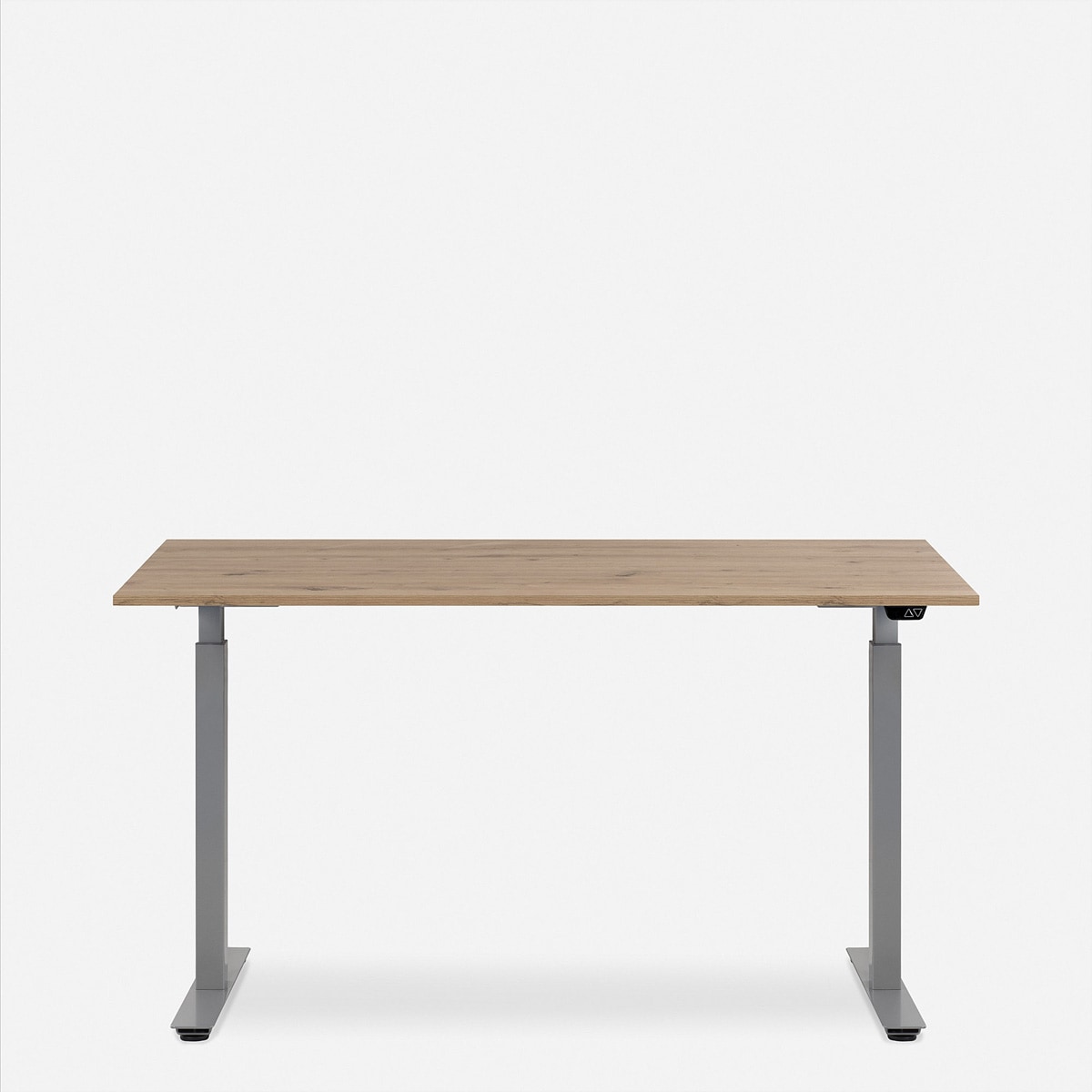 Schreibtische »WRK21 Schreibtisch Smart 160 x 80 cm, Höhenverstellbar, Kendal Eiche / Grau«