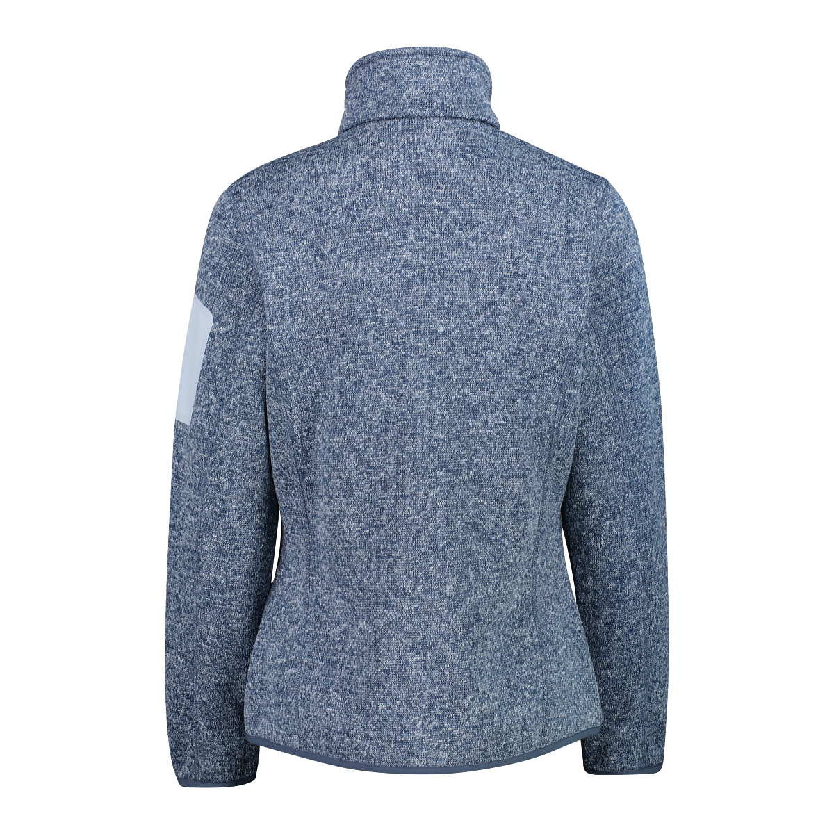 CMP Veste en laine polaire »KNITTED MELANGE FLEECE WOMAN JACKET« Wärmeisolierend & Schnell trocknend & Atmungsaktiv, Übergangsjacke