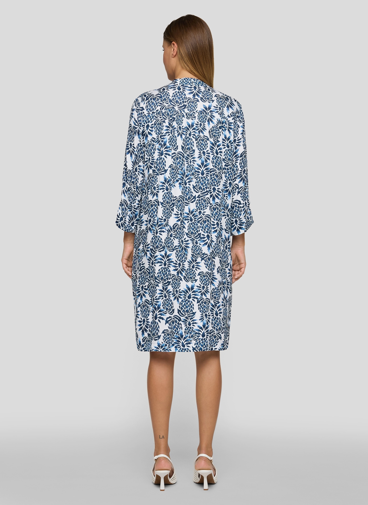 Rabe Robe imprimée Poches pour les mains mit floralem Allover-Print