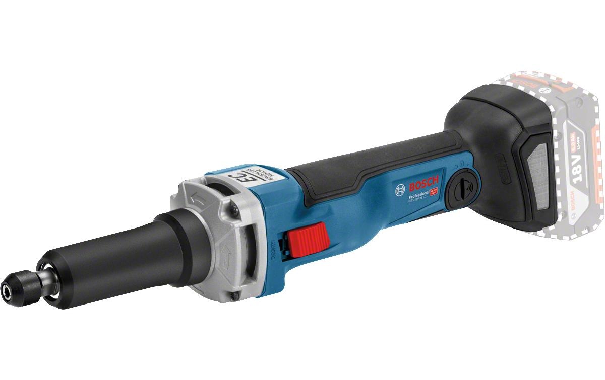 Bosch Professional Akku-Geradschleifer »GGS 18V-23 LC Solo, L-Box«