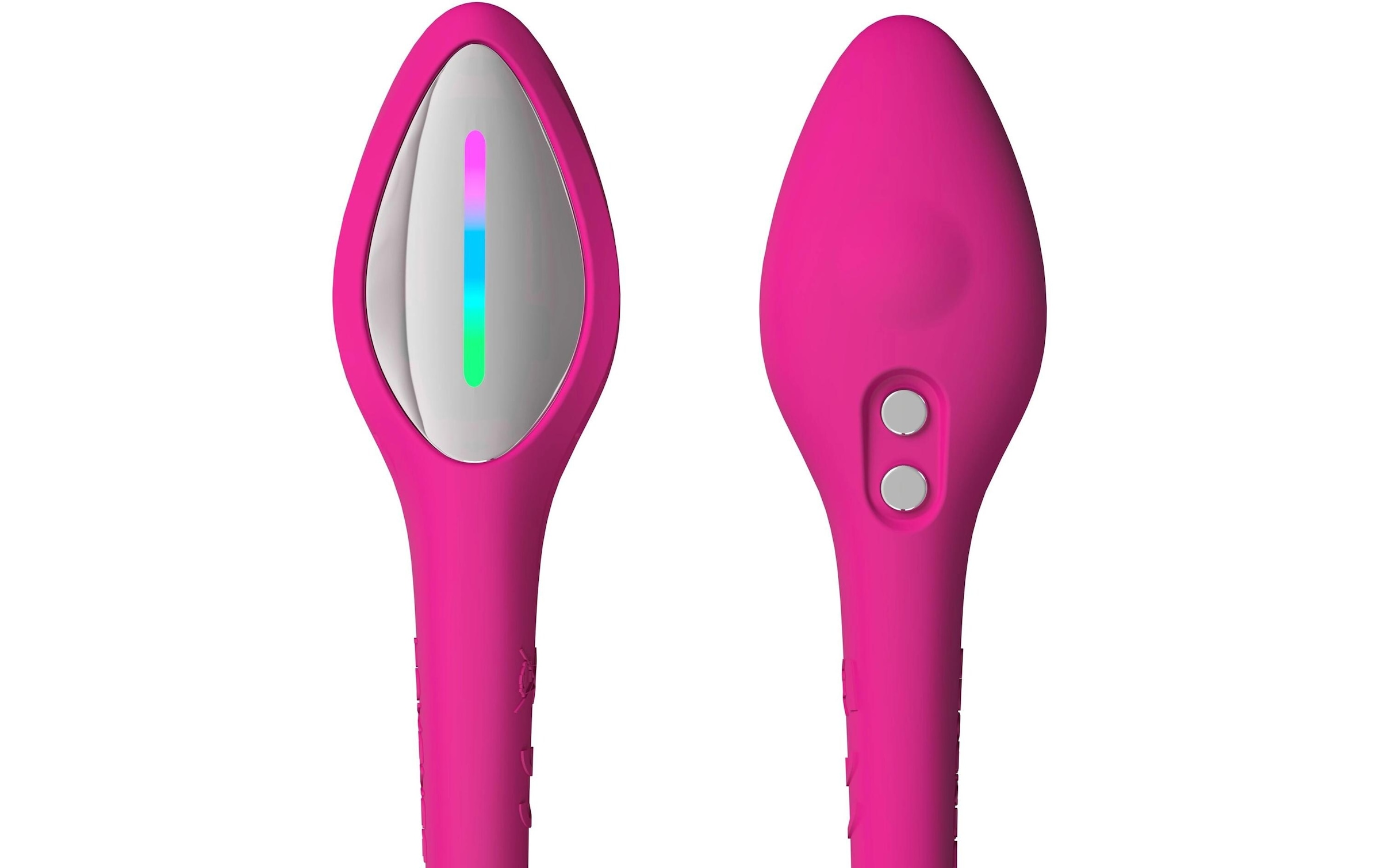   Vibrator »Lovense Ei Lush 4 Lush 4« Vibrationsei mit beeindruckenden Lichteffekten