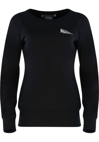 MAZINE Sweatshirt »Marla Sweater«, mit kleiner Tier-Applikation kaufen