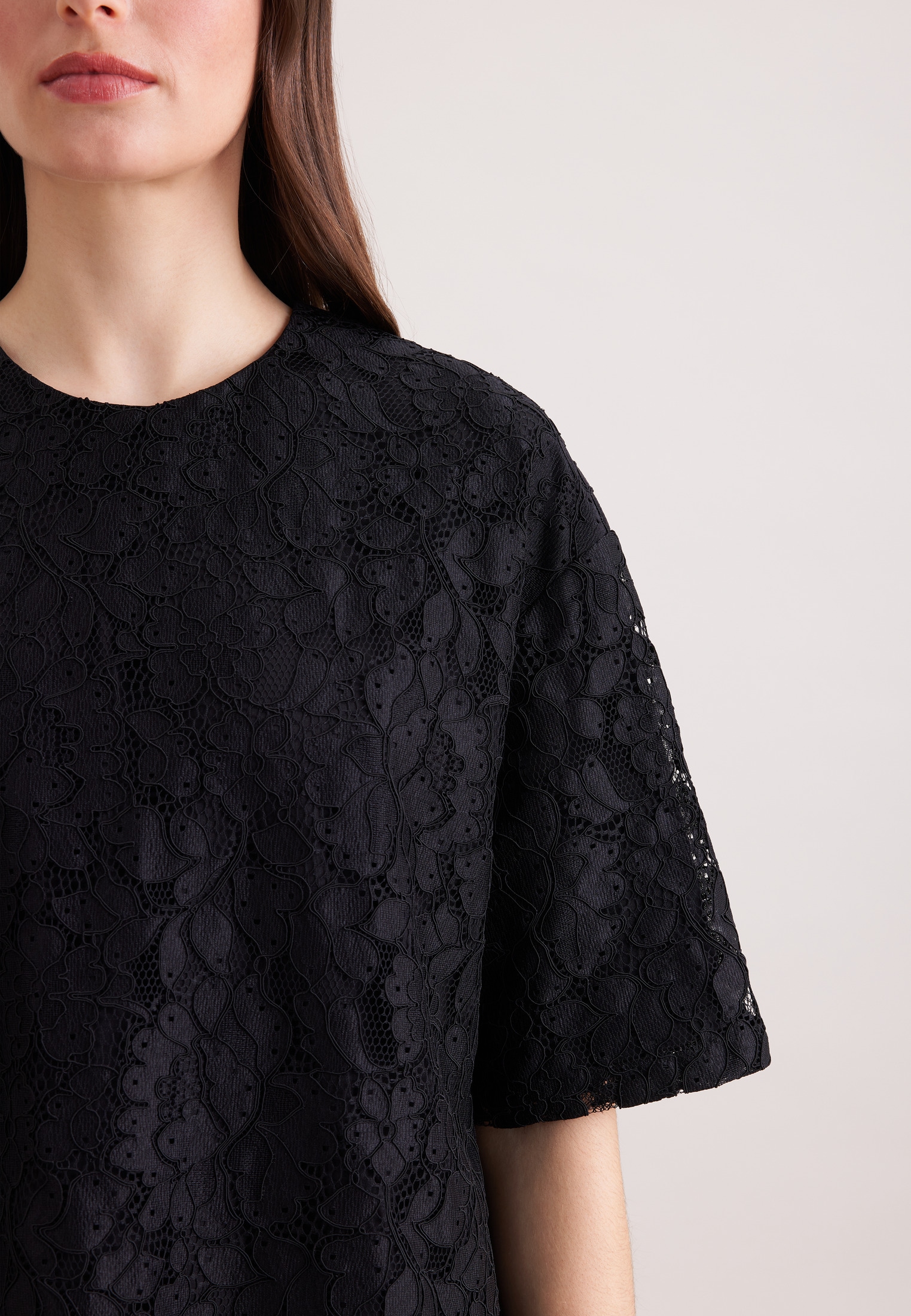 seidensticker Blouse classique 1/2 Rundhals Uni