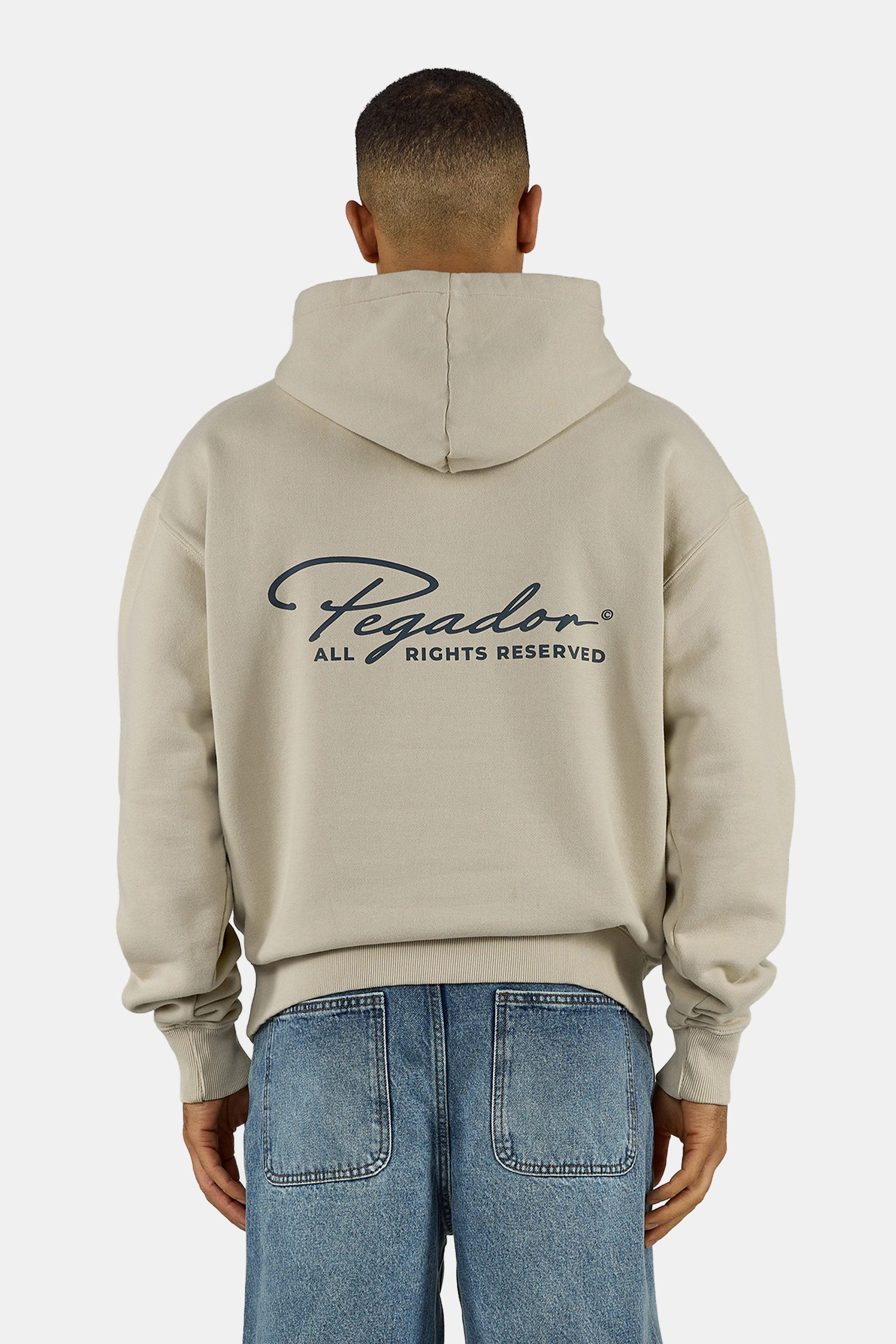 PEGADOR Sweat à capuche »Pike Oversized Hoodie«, mélange de coton, oversize

