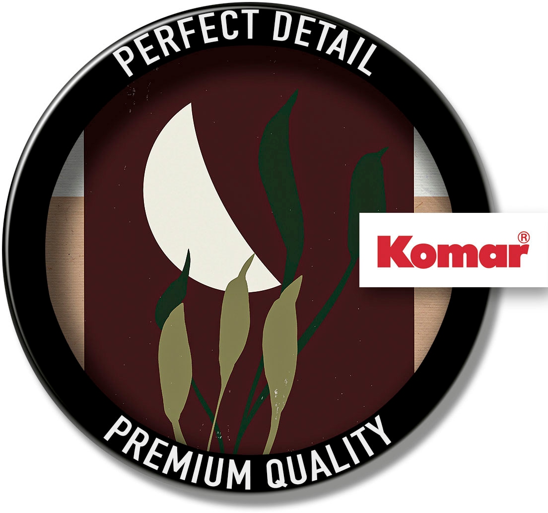 Komar Bild »Silence Half Moon« Natur 1 Stk. tlg. Wandbild zur Dekoration - ohne Rahmen