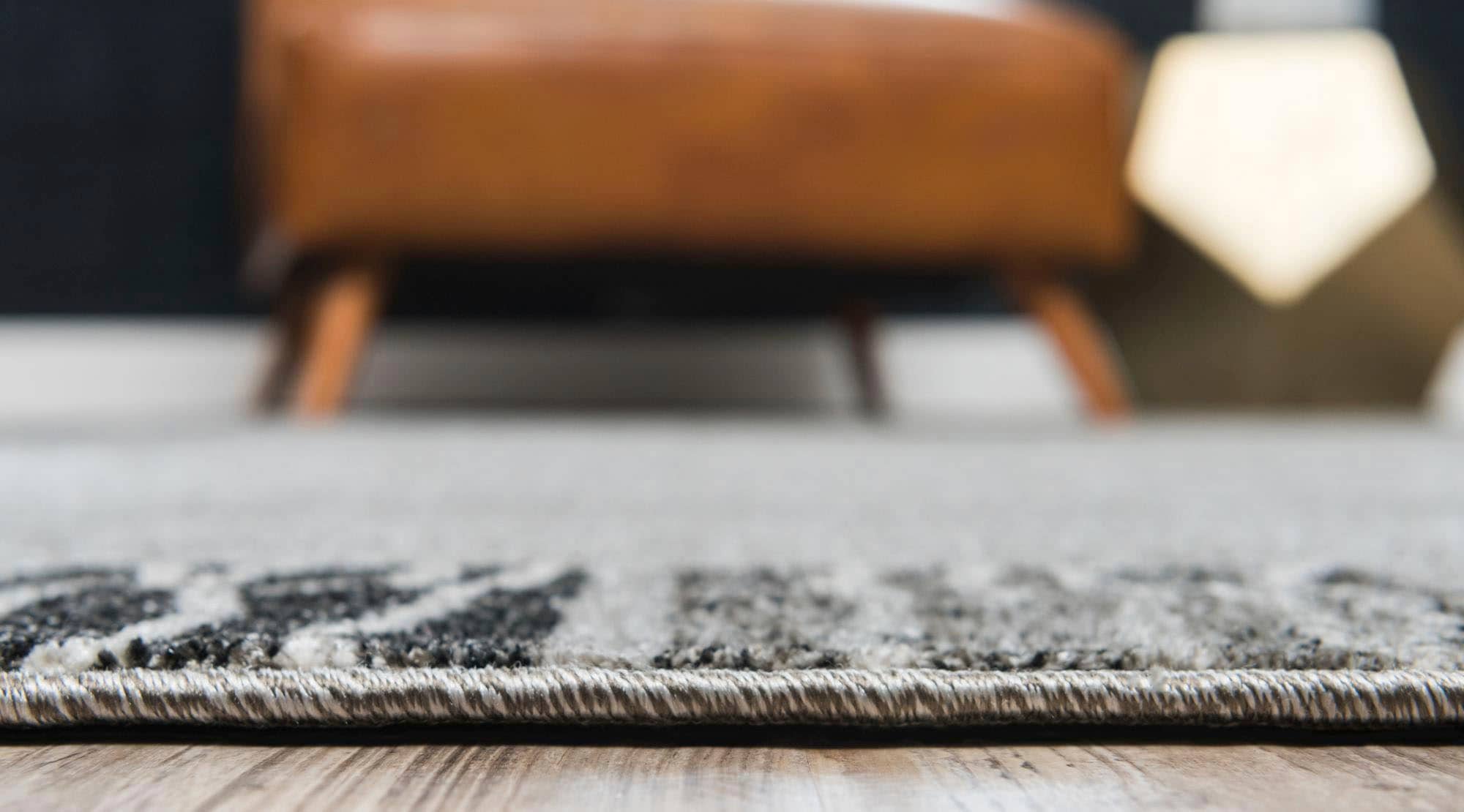 Myflair Möbel & Accessoires Teppich »Good Times, LAGERRÄUMUNG!« rechteckig 13 mm Höhe Kurzflor, gewebt, melierte Optik, mit Bordüre