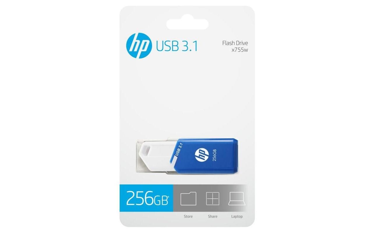 HP USB-Stick »44564 x755w 256 GB«, (Lesegeschwindigkeit 65 MB/s)