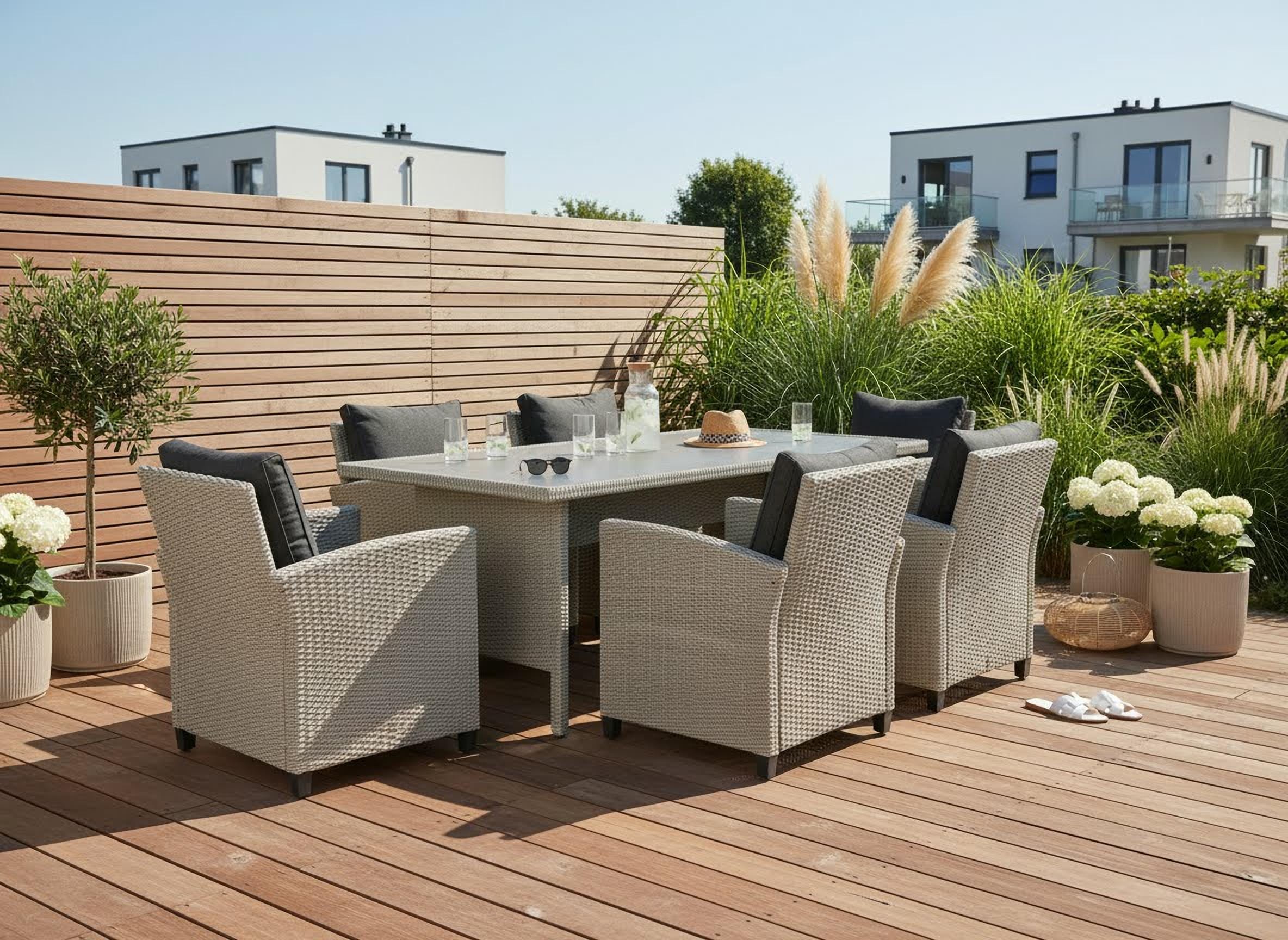 Creativ home Photophore »Laterne ALEGRE, mit Henkel« Kerzenhalter aus Naturweide, Ø 33 cm