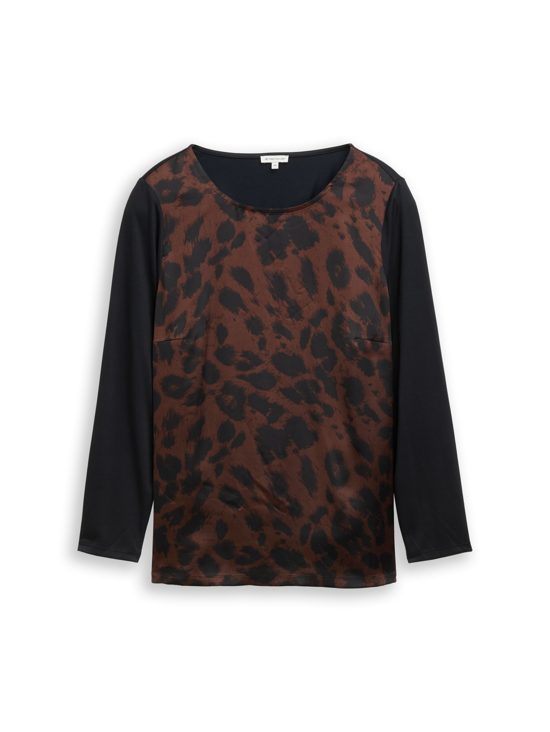 TOM TAILOR PLUS T-shirt à manches longues mit Animal Print