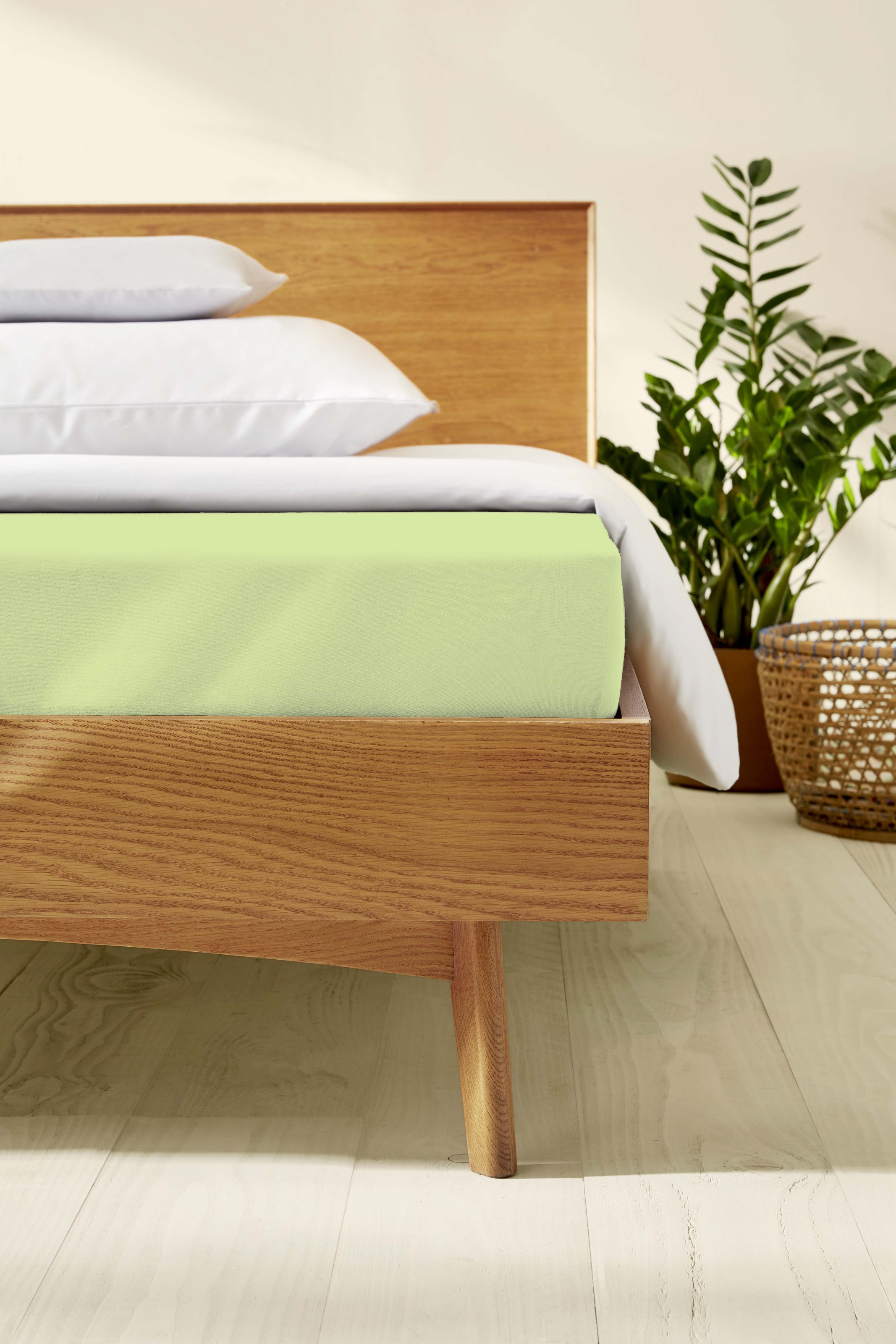 Kaeppel Spannbettlaken »Single Jersey Mako Cotton«, Bettlaken aus 100% Baumwolle
