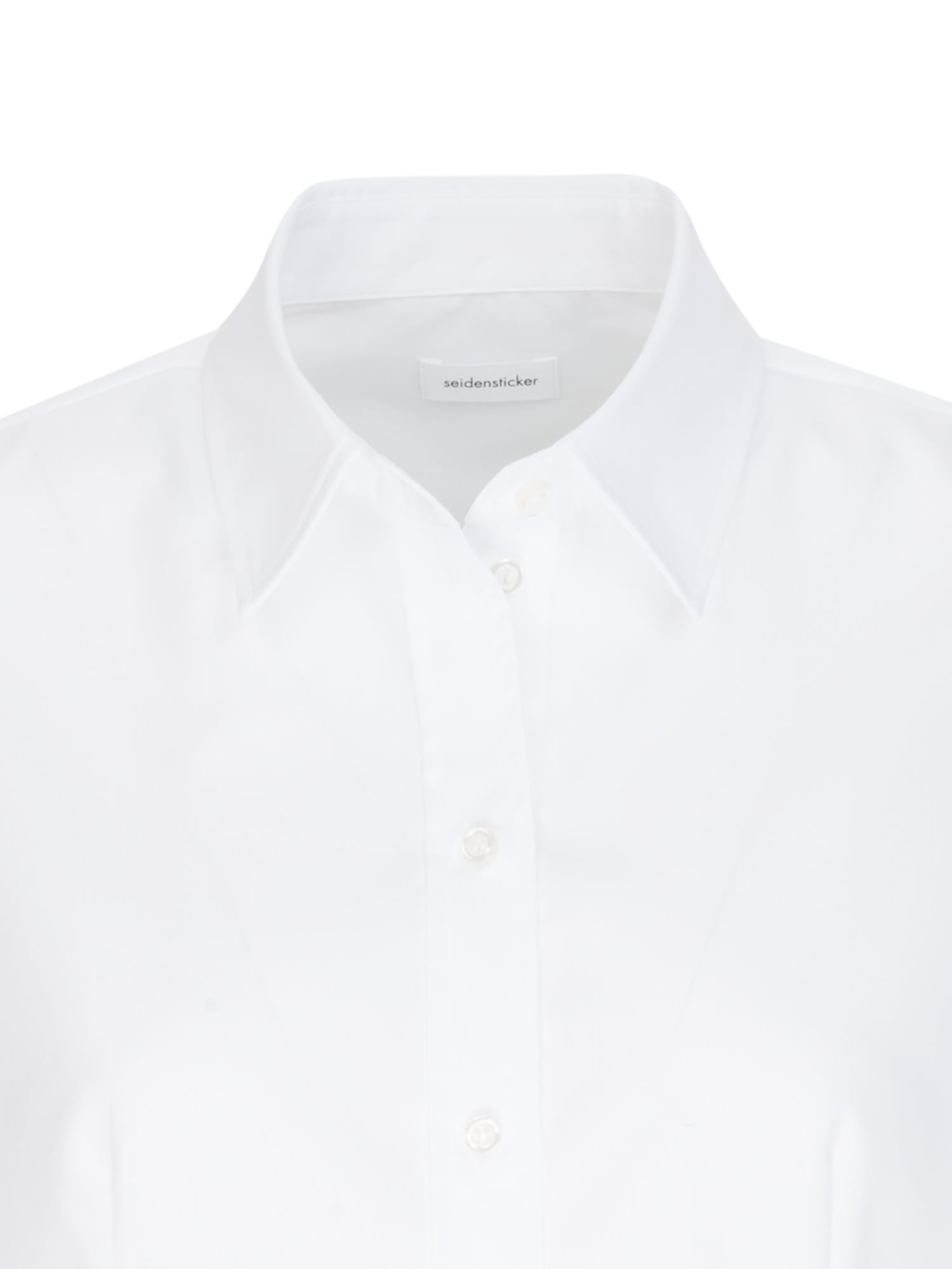 seidensticker Blouse chemise »Schwarze Rose« 1/1 Kragen Uni