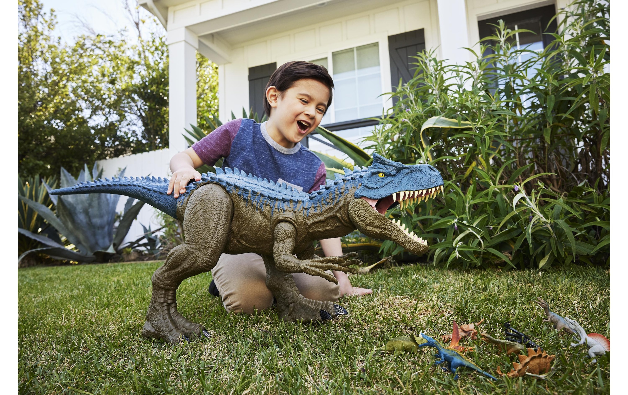 Mattel® Spielfigur »Jurassic World Super Colossal Allosaurus 90 cm«