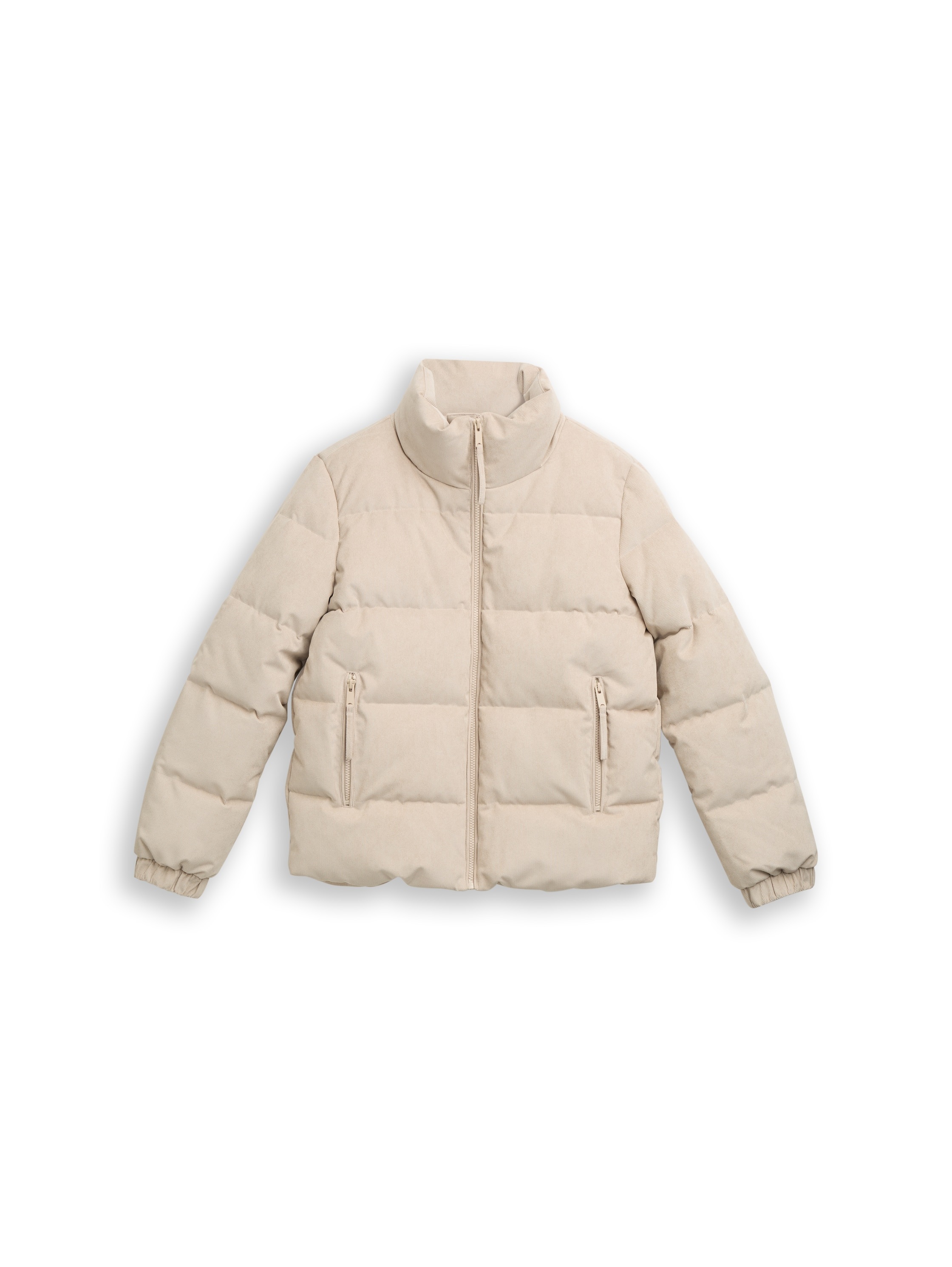 TOM TAILOR Denim Steppjacke, mit Stehkragen