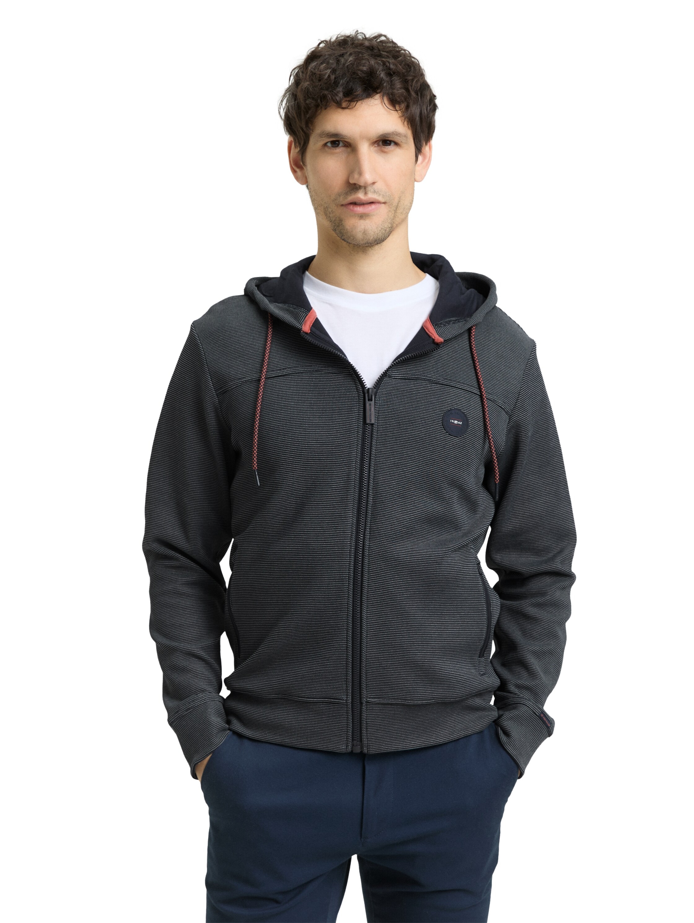 Image of TOM TAILOR Sweatjacke mit Kapuze