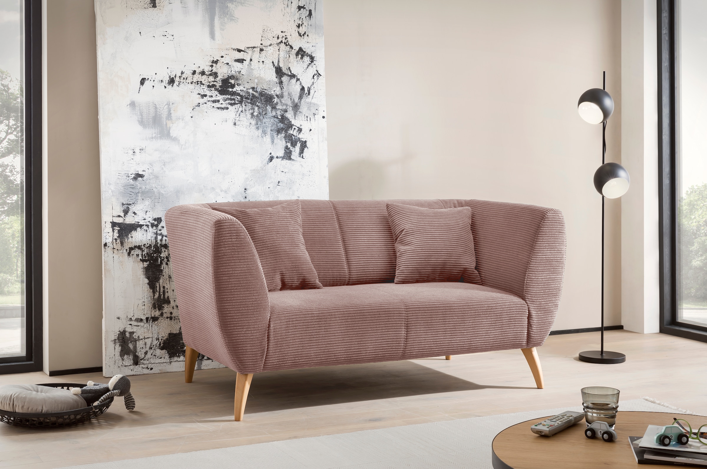 INOSIGN Polstergarnitur »Colori« Set, 3-Sitzer und 2-Sitzer, 2 Stk. tlg. auch als Loveseat erhältlich