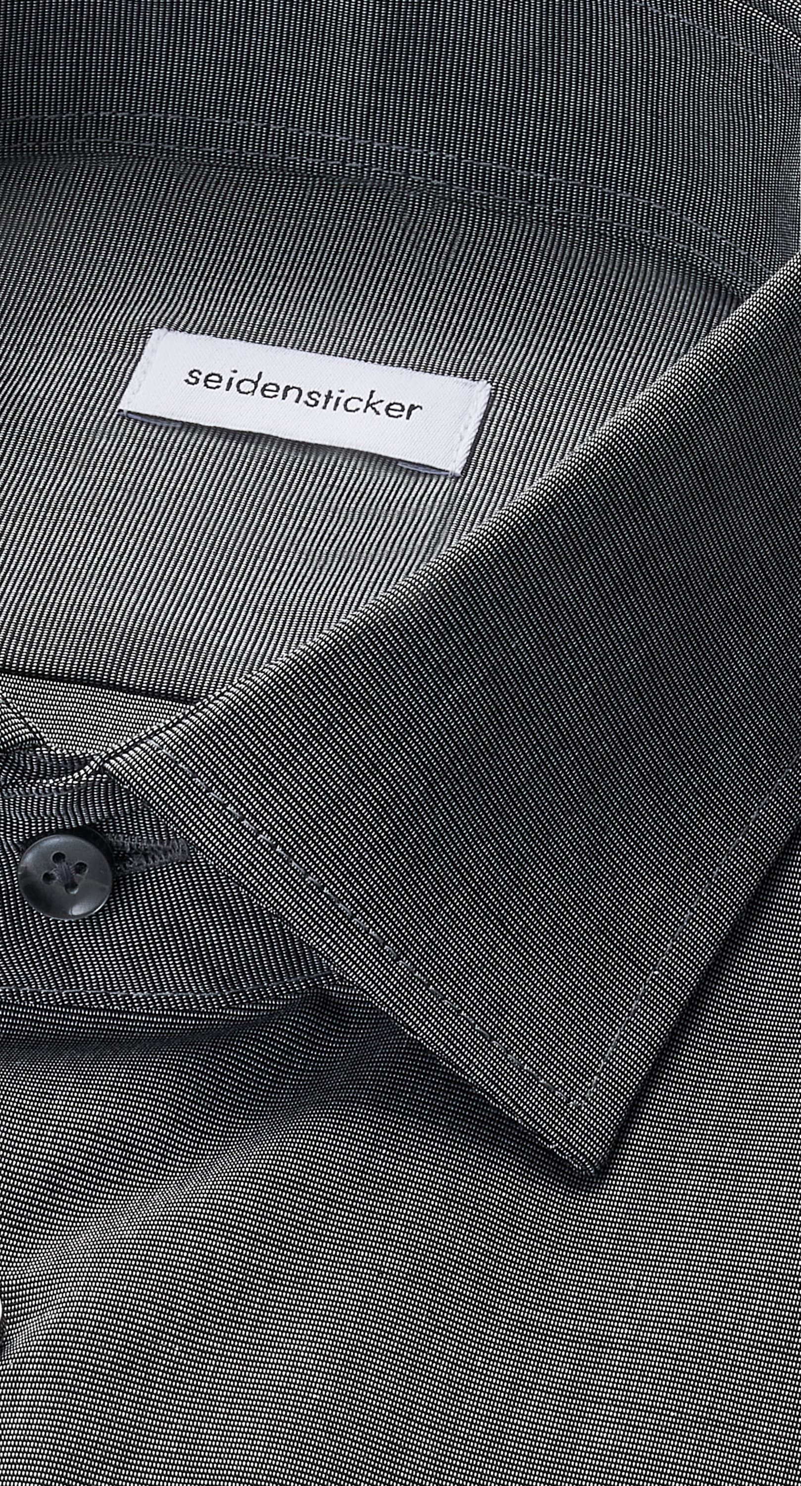 seidensticker Chemise d'affaires »Schwarze Rose« Regular 1/2 Kentkragen Uni