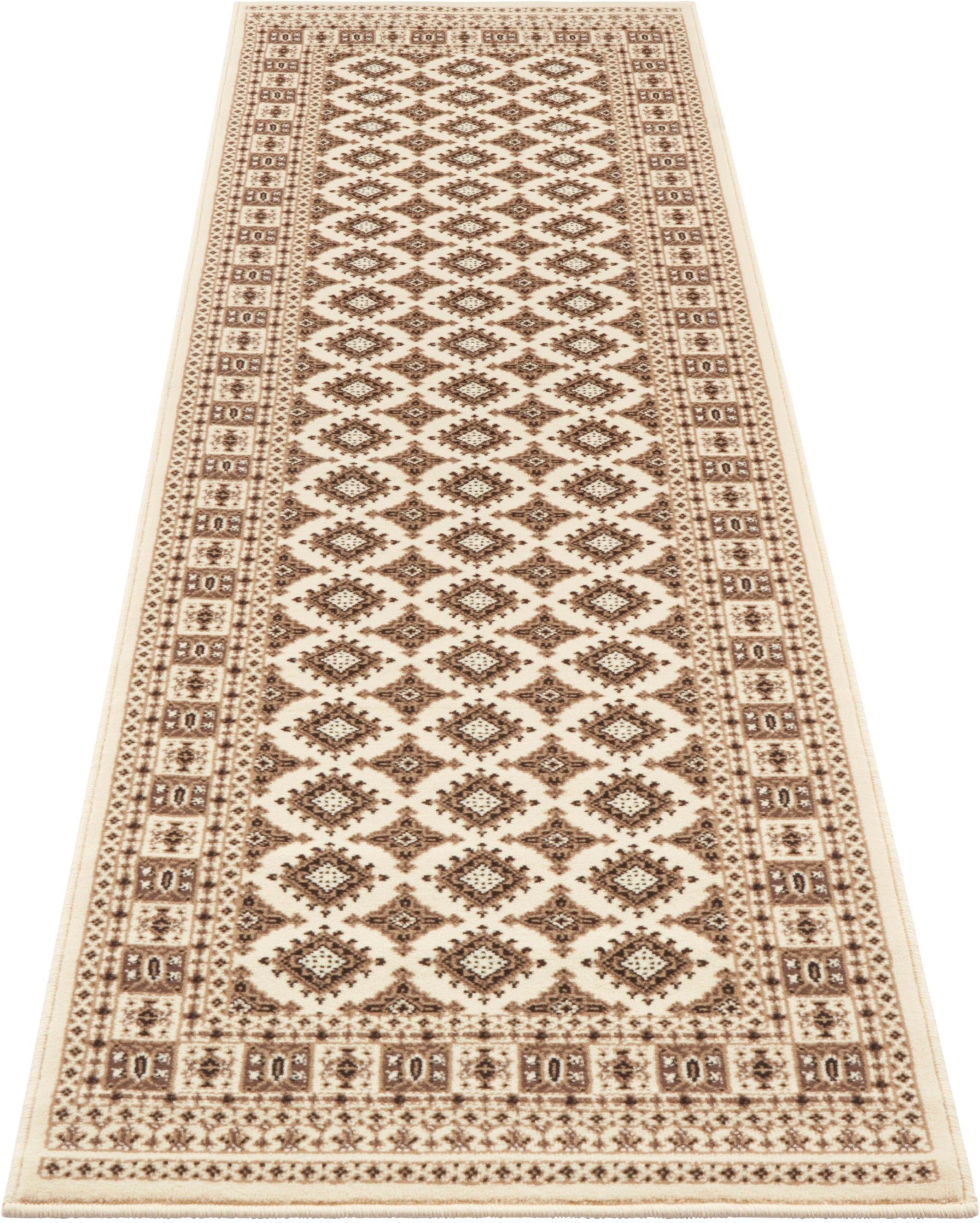 Image of NOURISTAN Läufer »Sao Buchara«, rechteckig, 9 mm Höhe, Kurzflor, Orient Optik, Vintage Design, Wohnzimmer, Schlafzimmer, Arbeitszimmer, Robust, Pflegeleicht, Gekettelt bei Ackermann Versand Schweiz