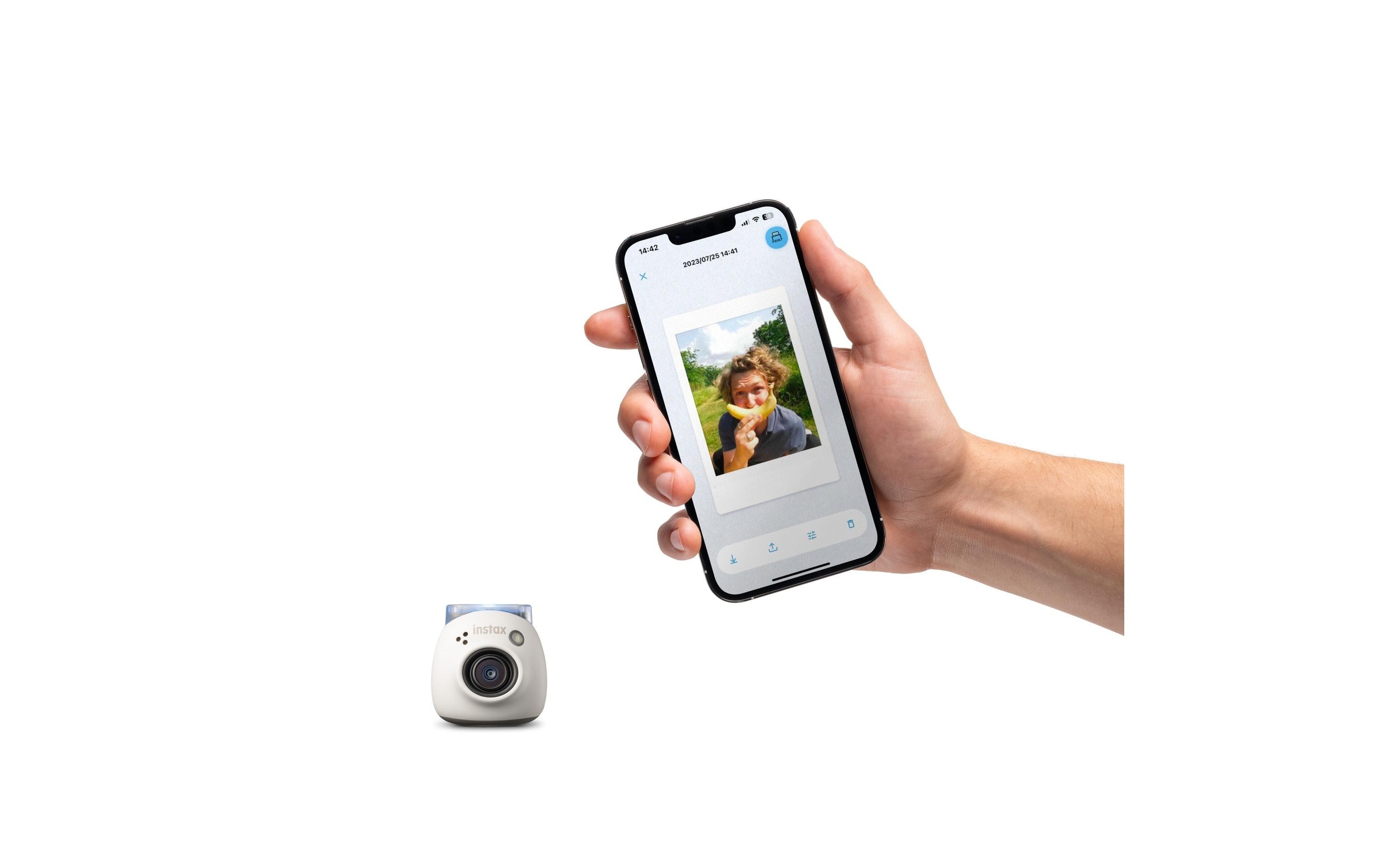 FUJIFILM Kompaktkamera »Instax Pal Weiss«