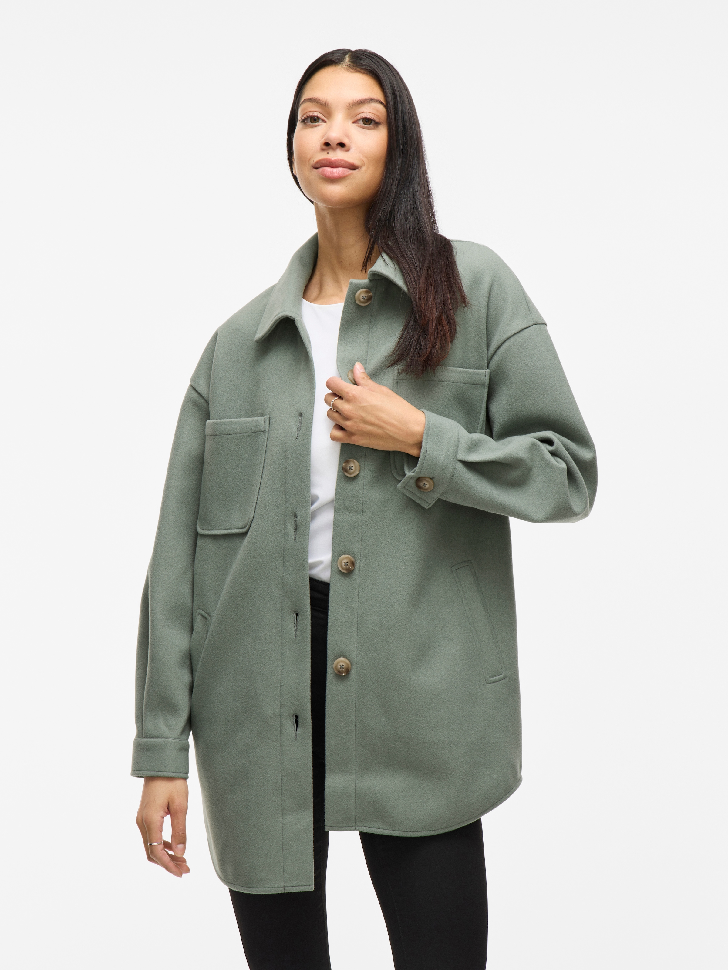 Image of Vila Hemdjacke "VIKIMMI SHIRT L/S JACKET - NOOS"
