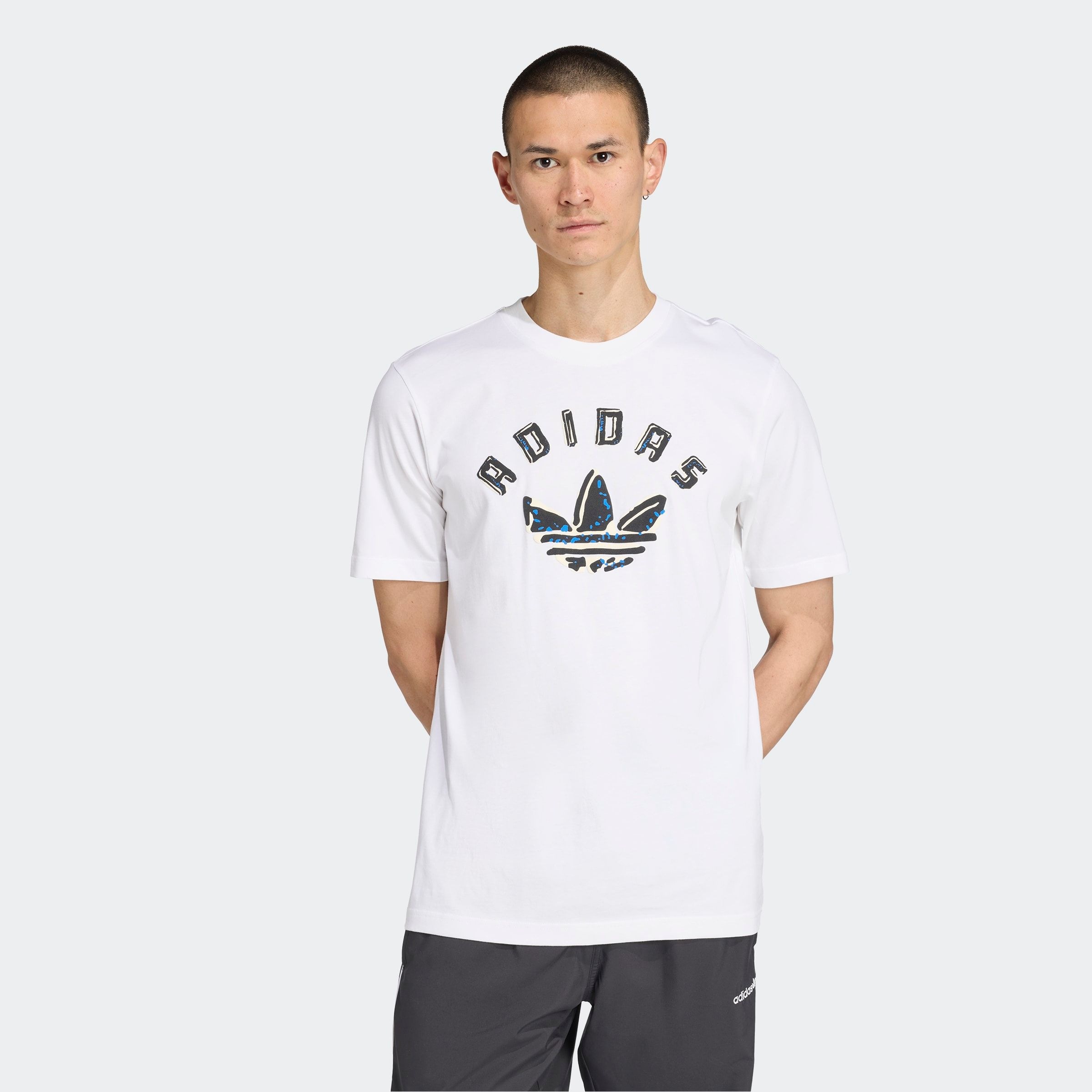 Image of adidas Originals T-Shirt "GRAPHIC" Print T-Shirt, lockerer Schnitt, aus Baumwolle