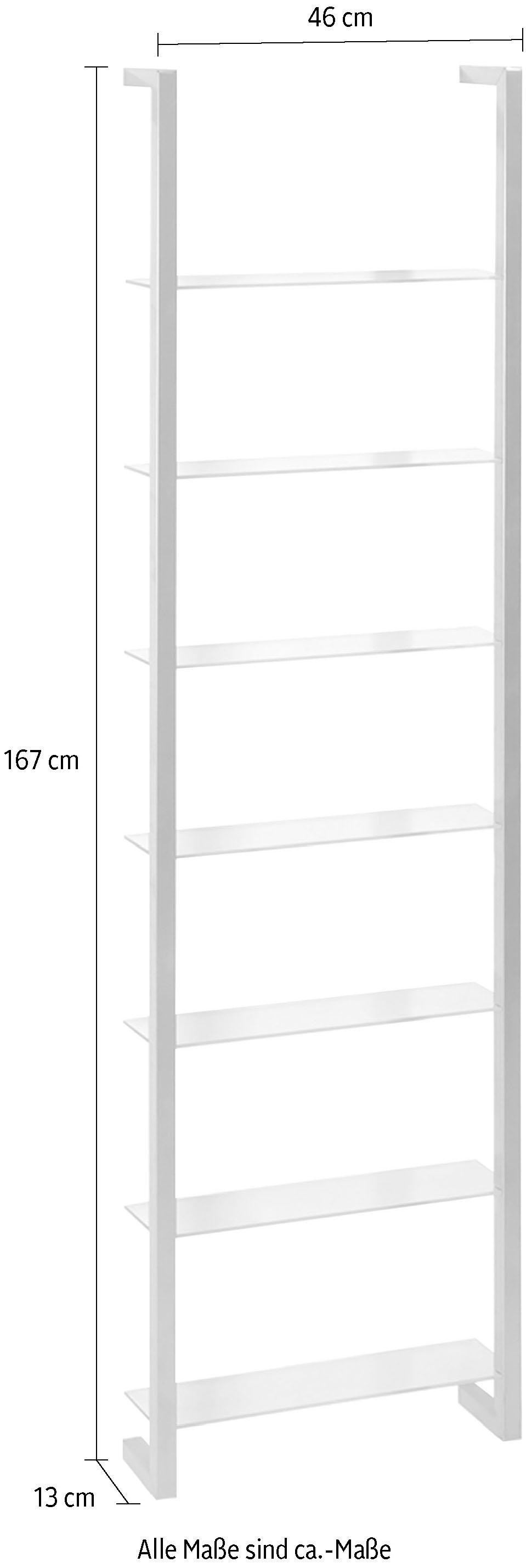 Spinder Design Étagère murale »CUBIC« Métal, profondeur 13 cm