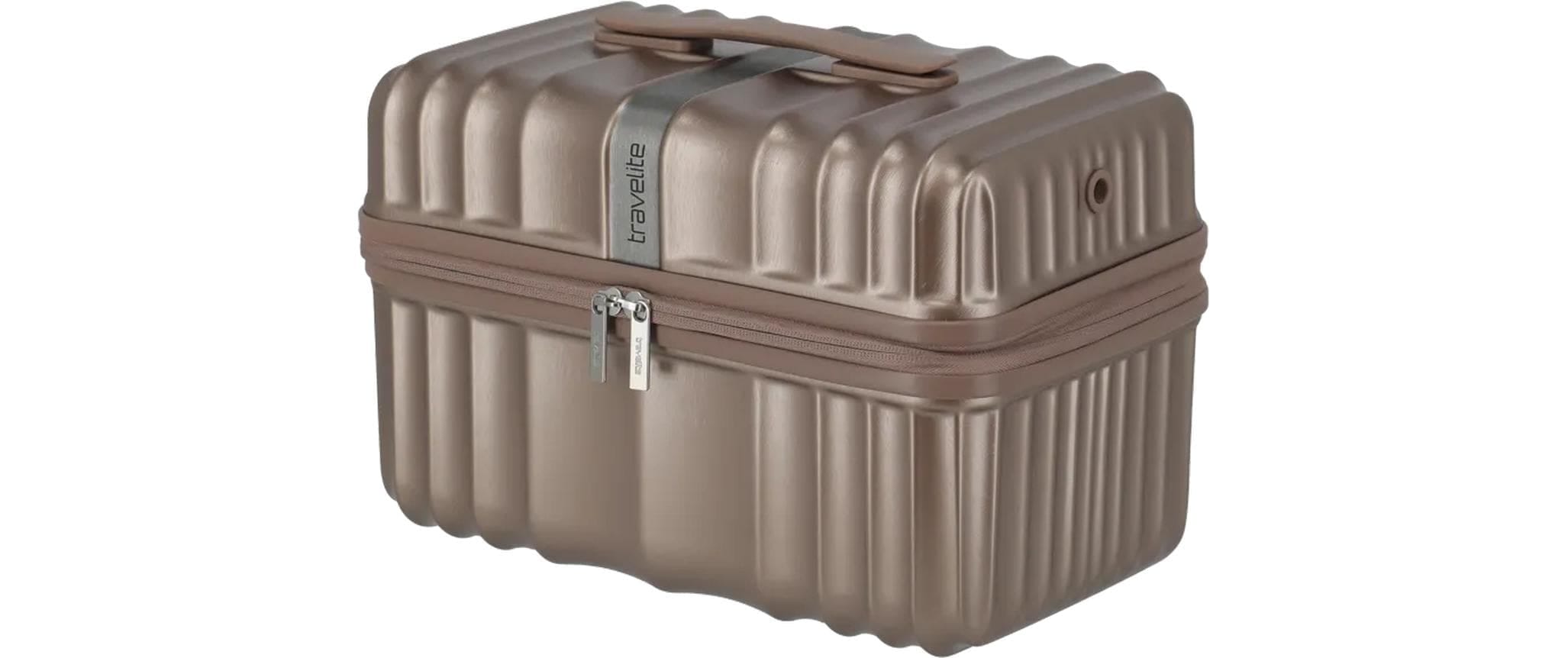 travelite Trousse de toilette »PAROS Beautycase 18 l« Elegante Beauty-Oase für unterwegs