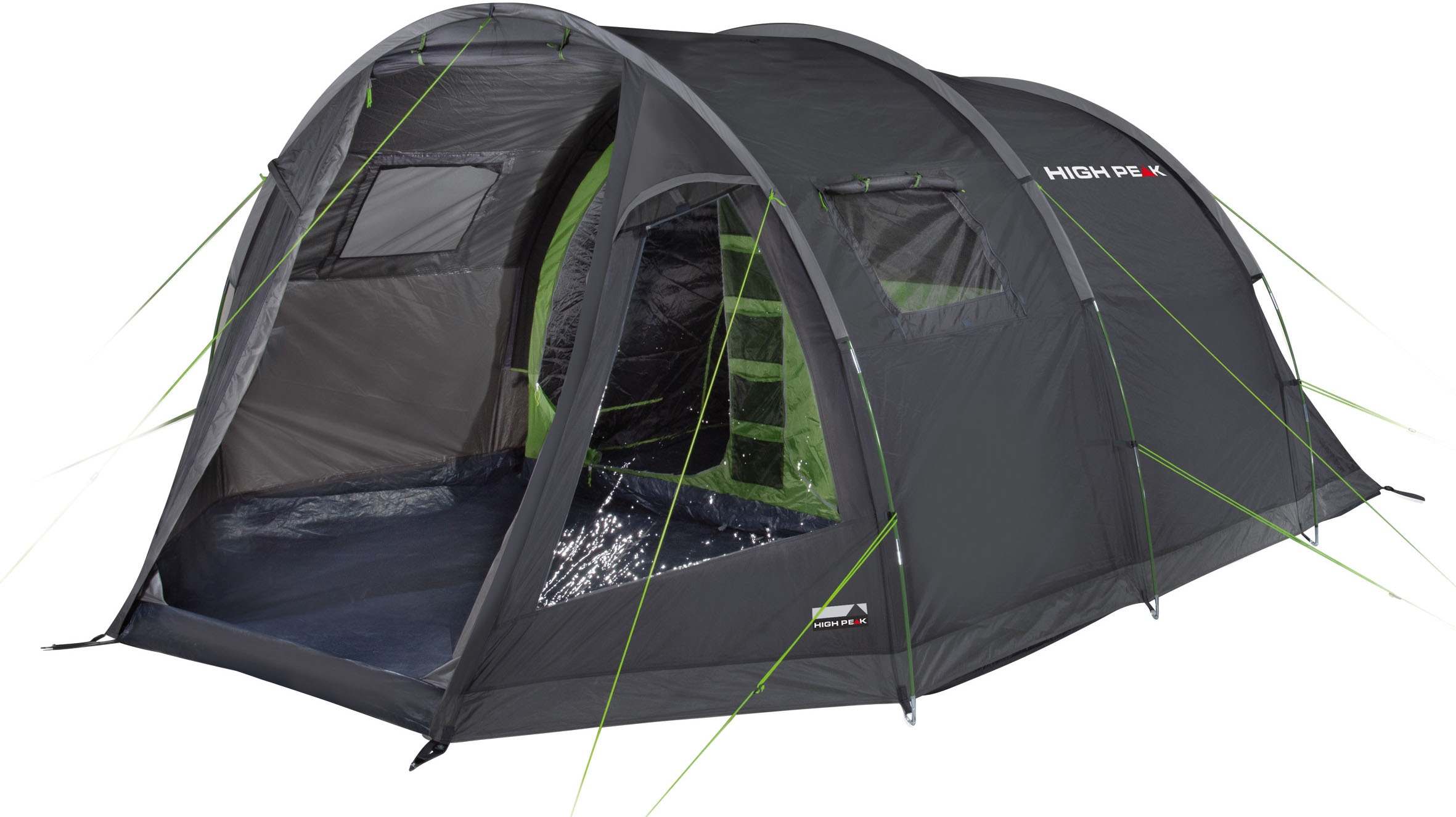 High Peak Tente tunnel »Torri 5.0« 5 Personen abgedunkeltes Innenzelt