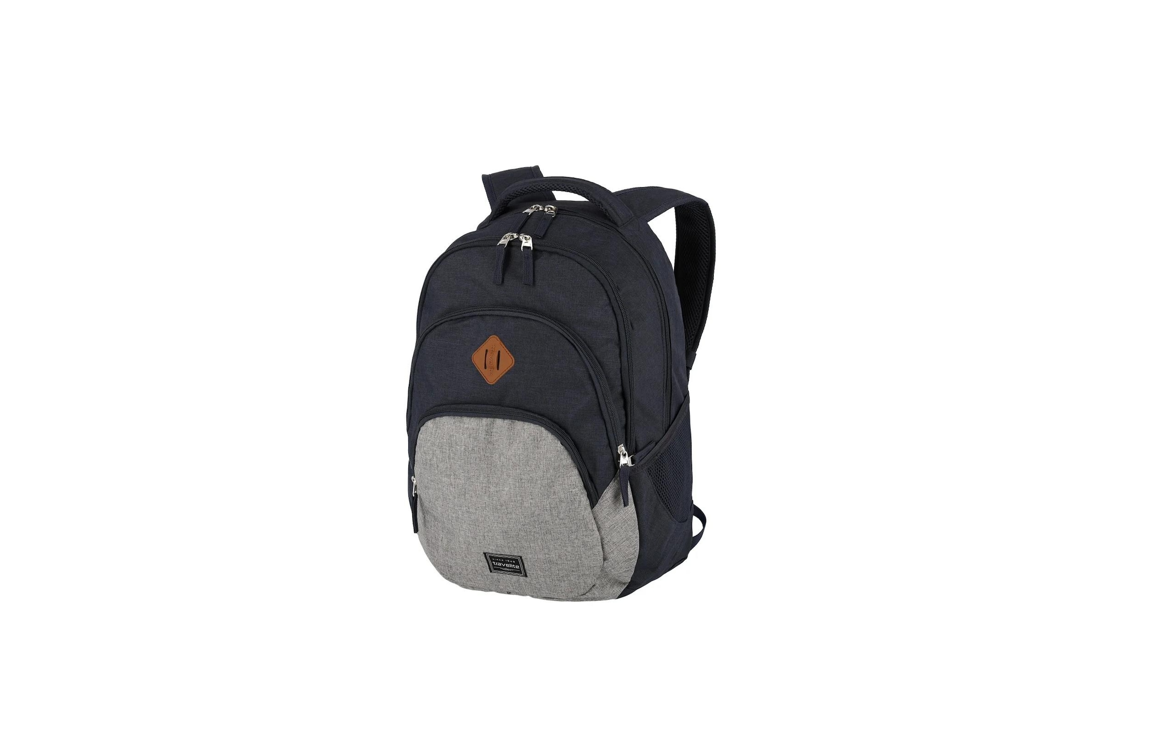 travelite Rucksack »BASICS Melange« ideal für Freizeit, Arbeit, Schule und Reisen