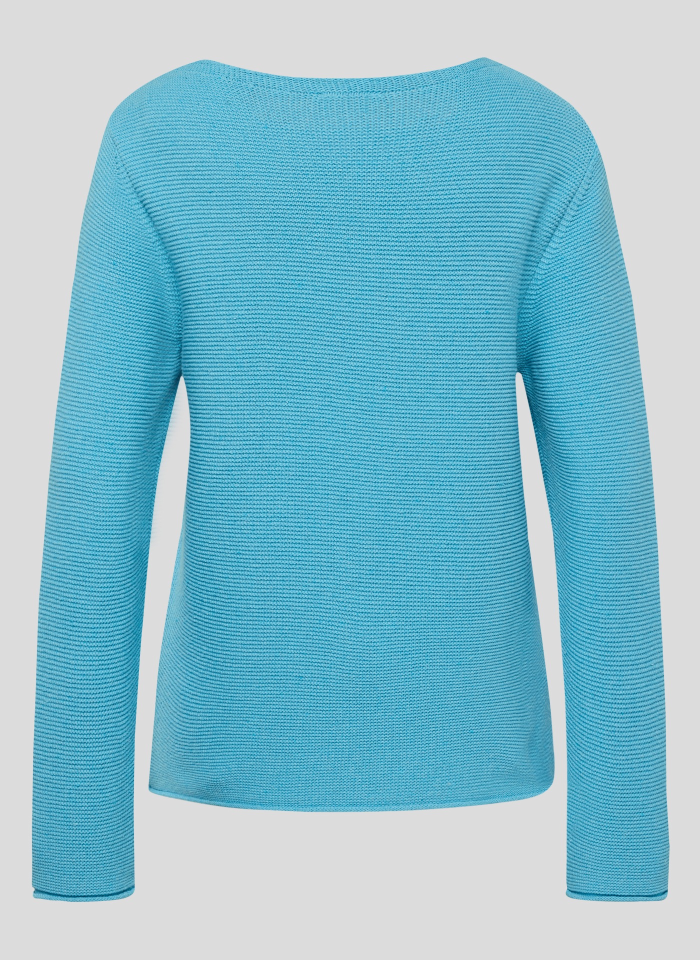 Rabe Pull à col rond in Struktur-Optik