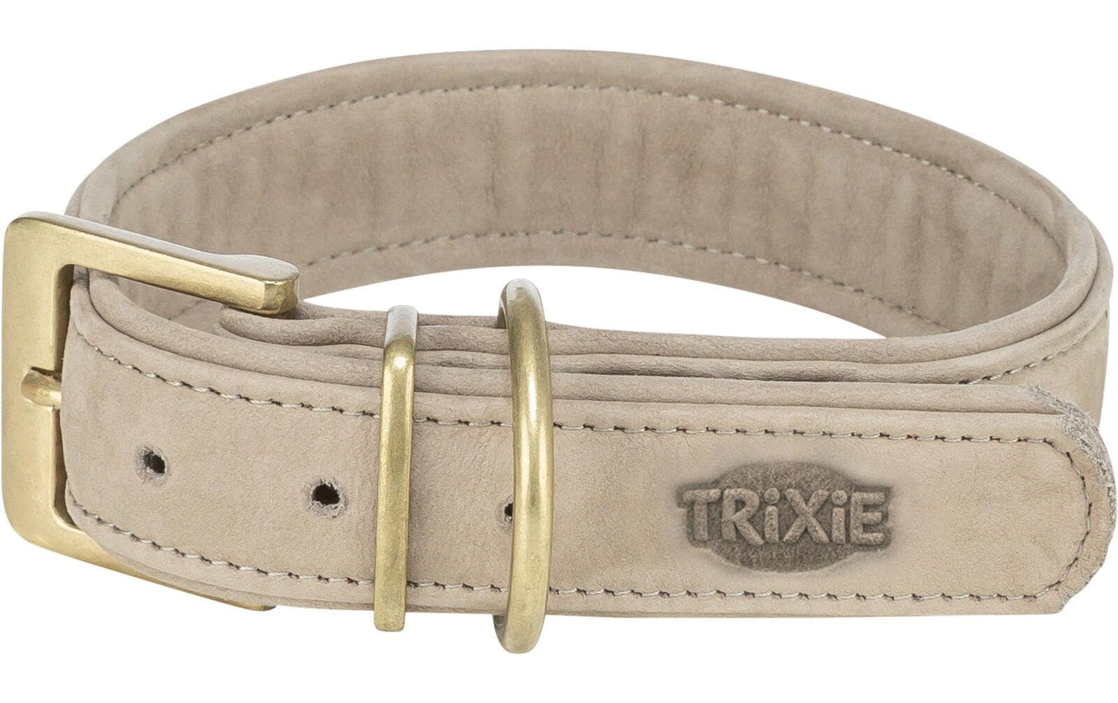 TRIXIE »Pure M-L« cuir véritable taille ajustable
