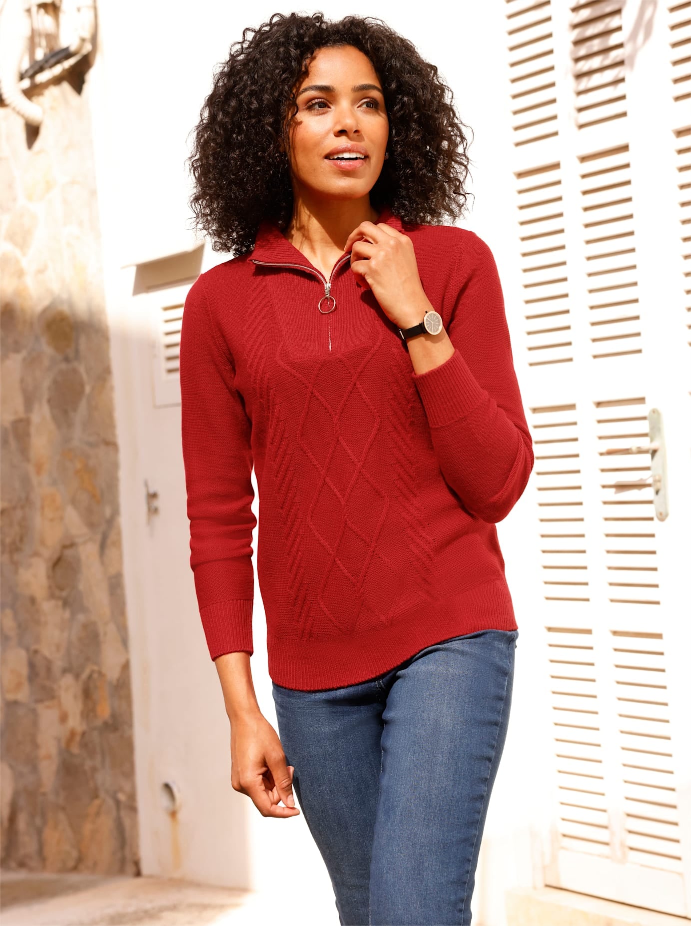 Classic Basics Strickpullover "Troyer-Pullover"