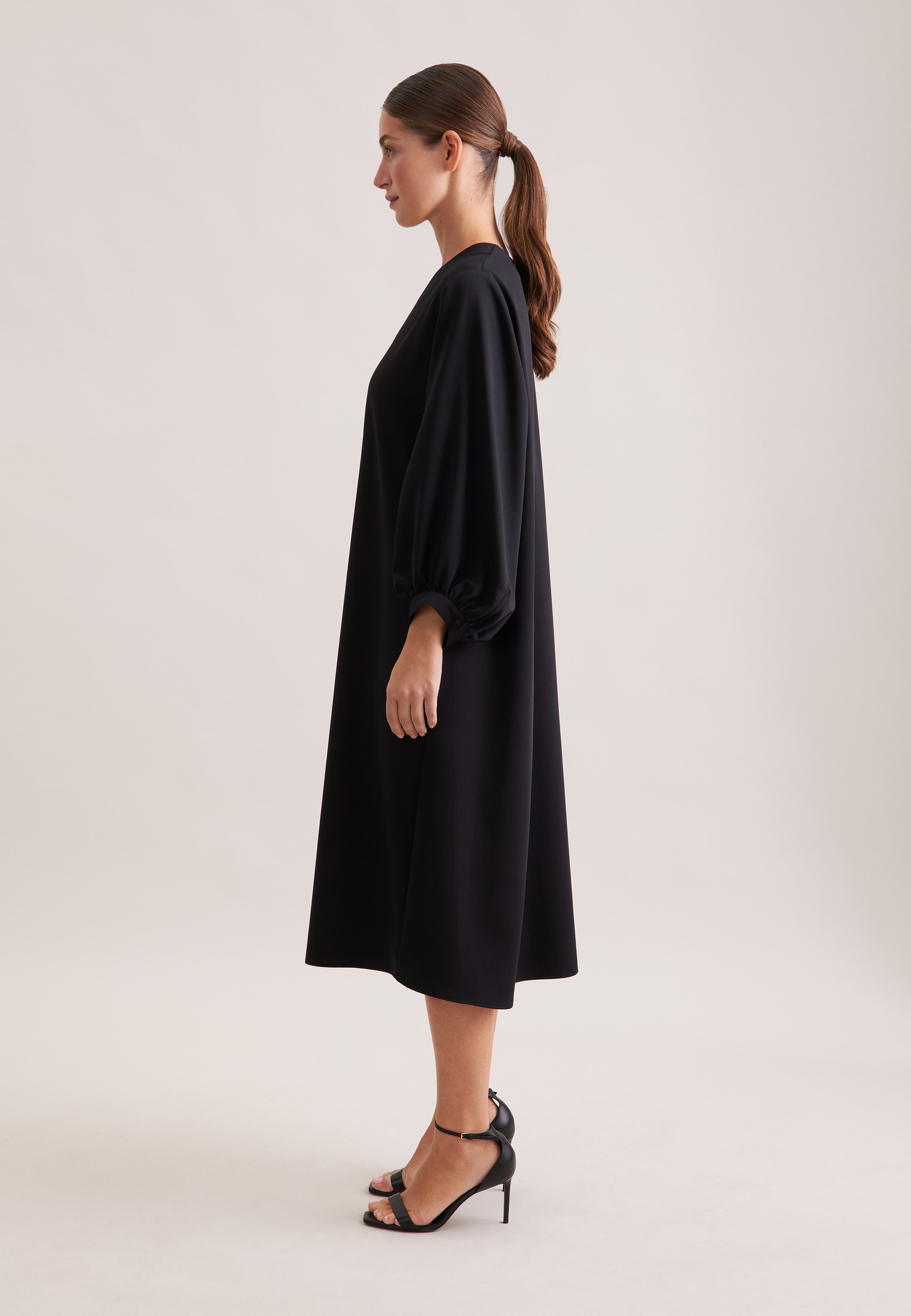 seidensticker Robe d'été 1/1 V-Neck Uni