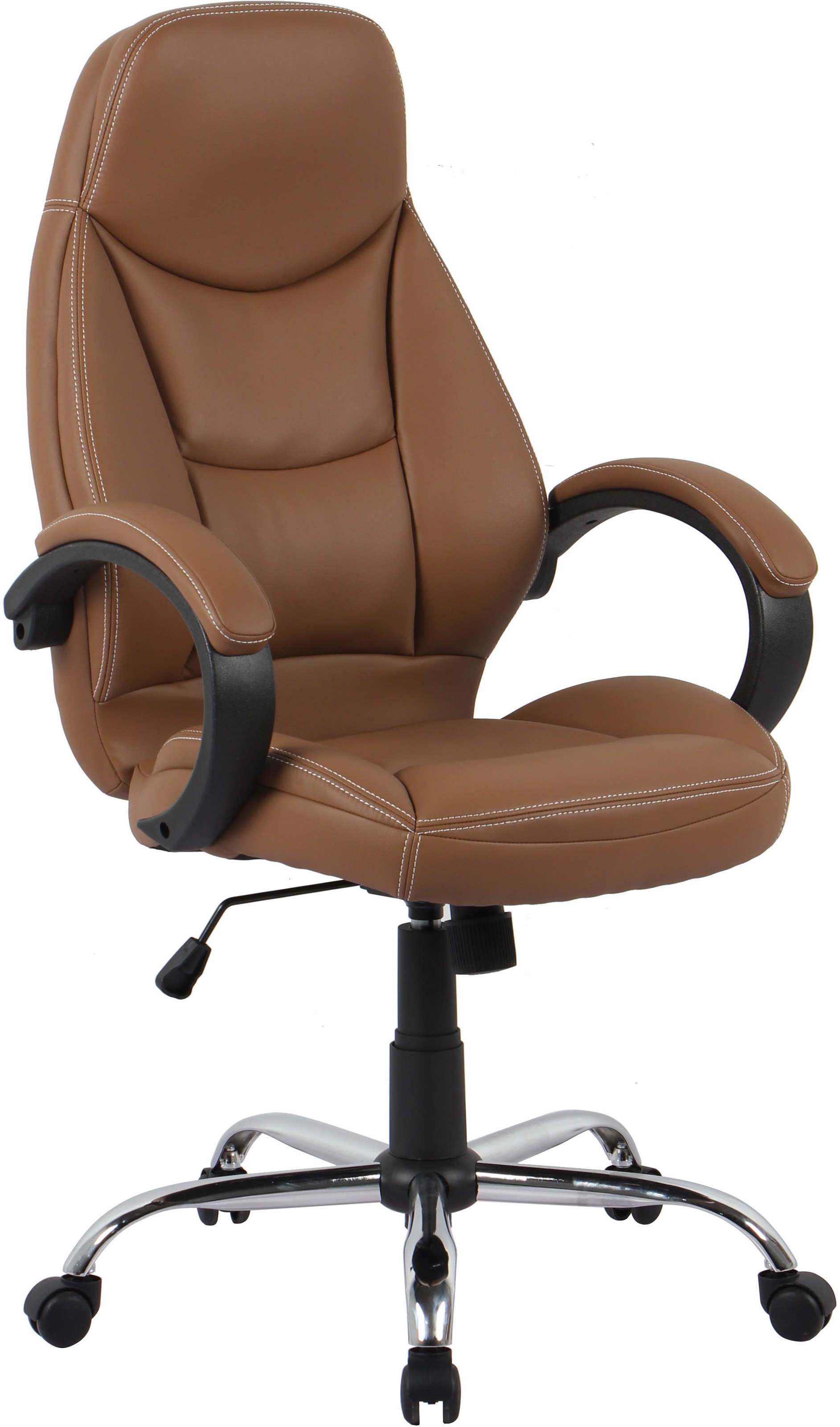 Image of GOODproduct Chefsessel "Veronika, Bürostuhl," () komfortabel gepolstert, Kunstleder