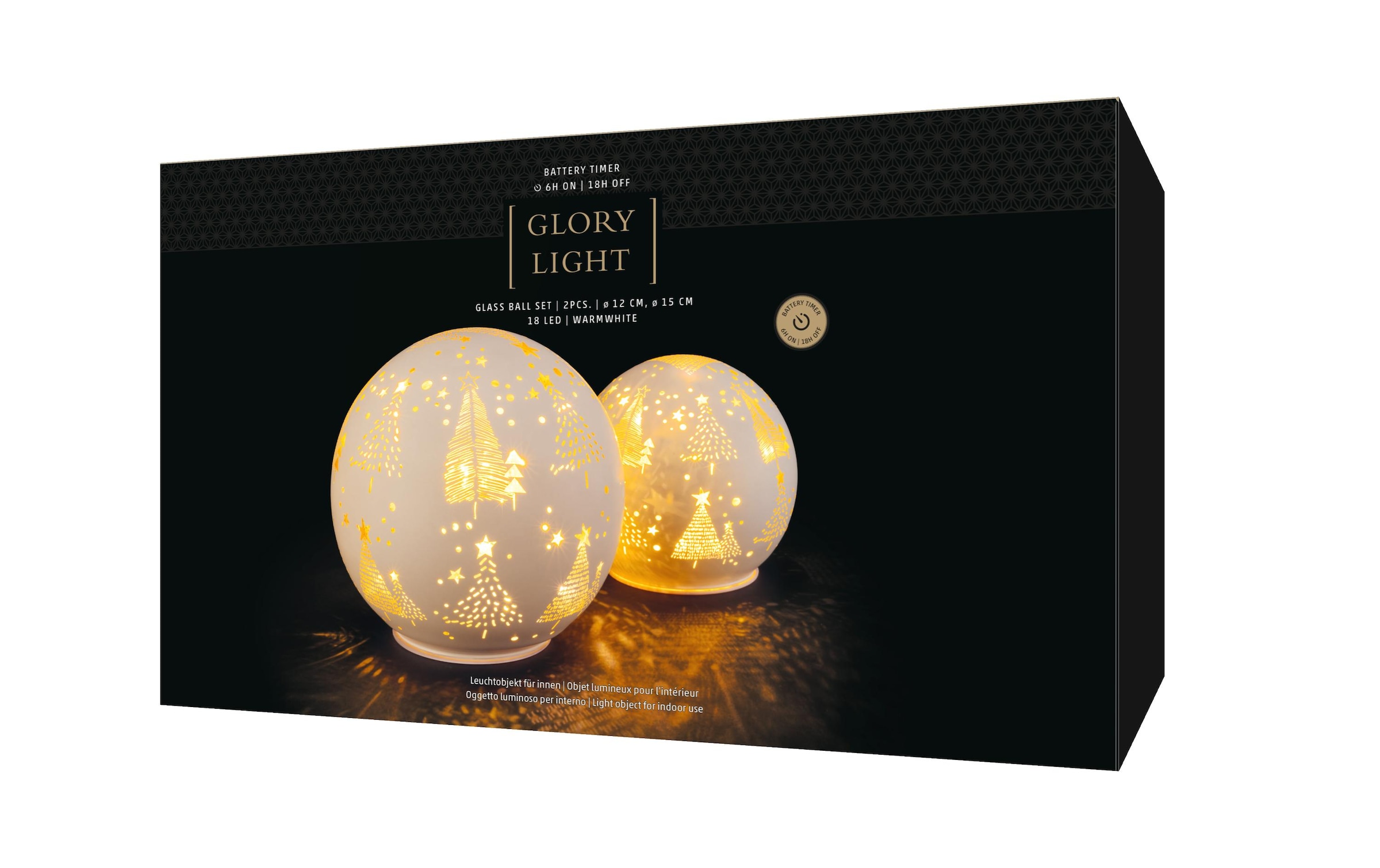 STT LED Dekofigur »Glass Ball«