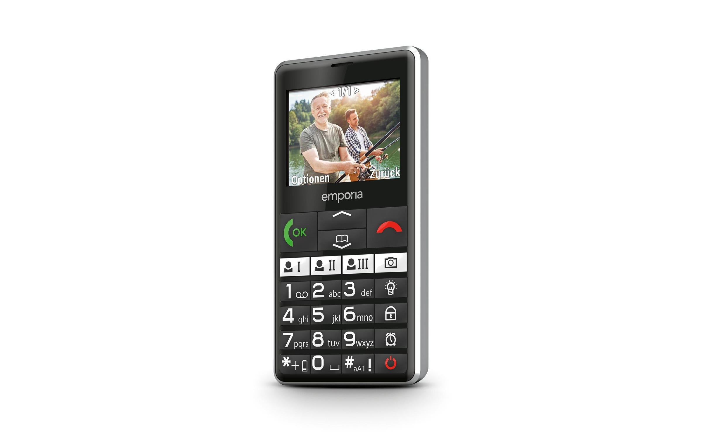 Emporia Seniorenhandy »PURE-LTE V76«, Schwarz