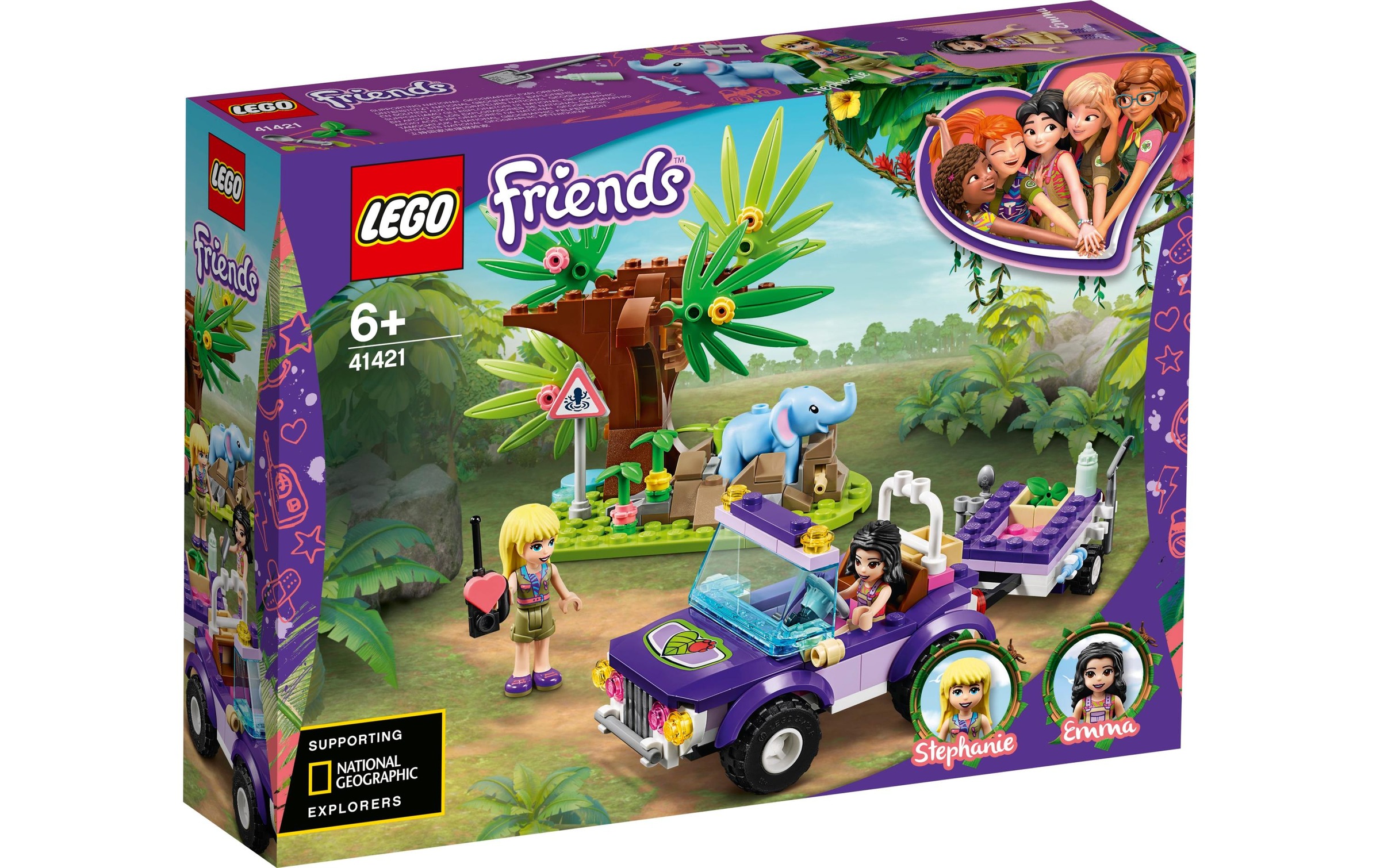 Image of LEGO® Konstruktionsspielsteine »Rettung des Elefanten« bei Ackermann Versand Schweiz