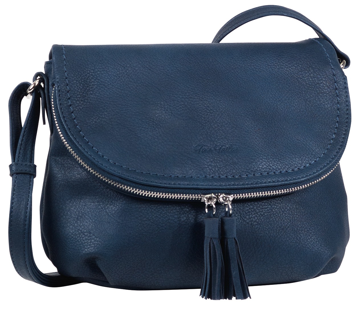 Image of TOM TAILOR Umhängetasche »LARY«, Crossbody Bag mit modischen Quasten am Zipper bei Ackermann Versand Schweiz
