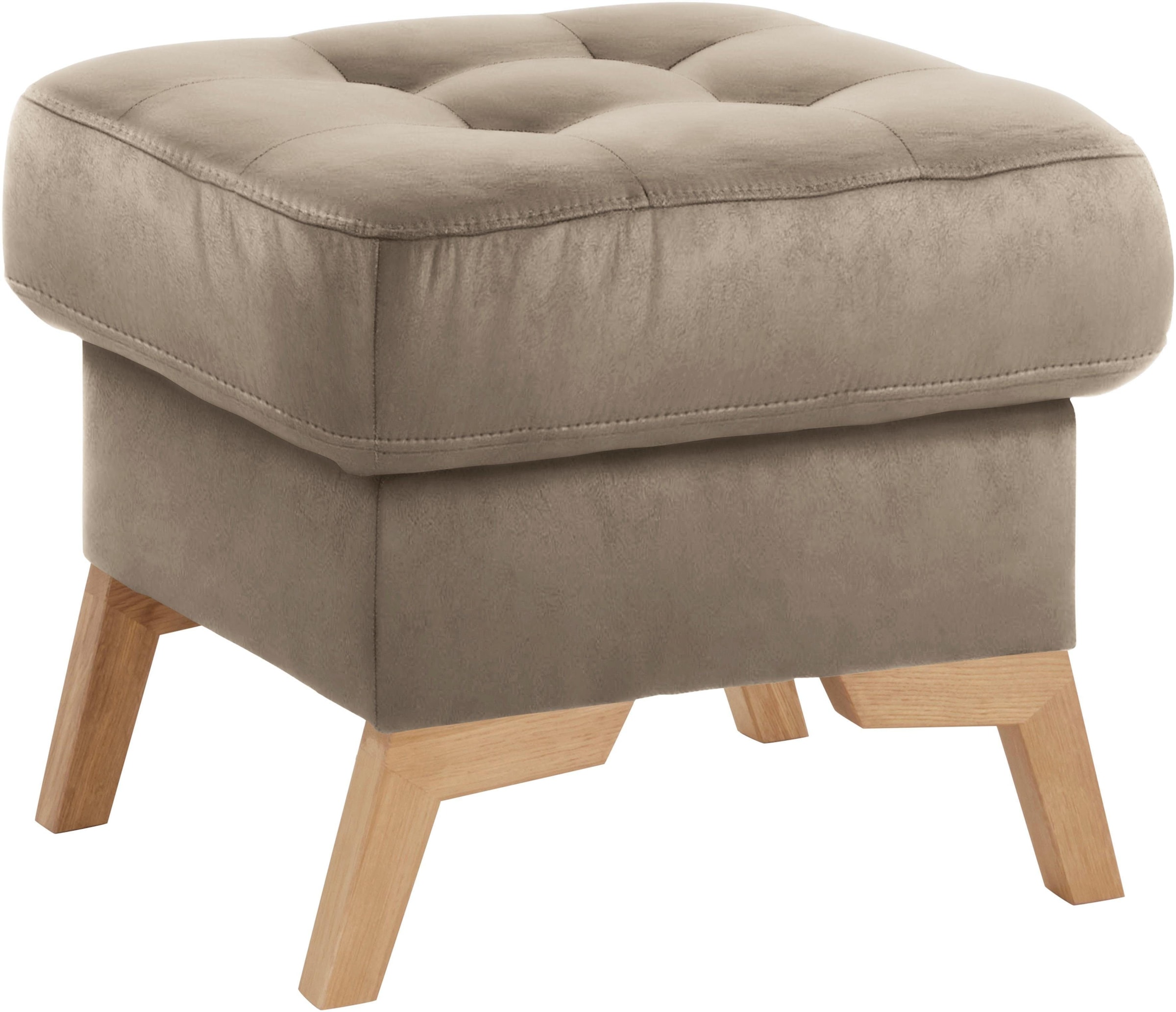 exxpo - sofa fashion Hocker »Fiord kompakt und bequem, tolle Verarbeitungsdetails«