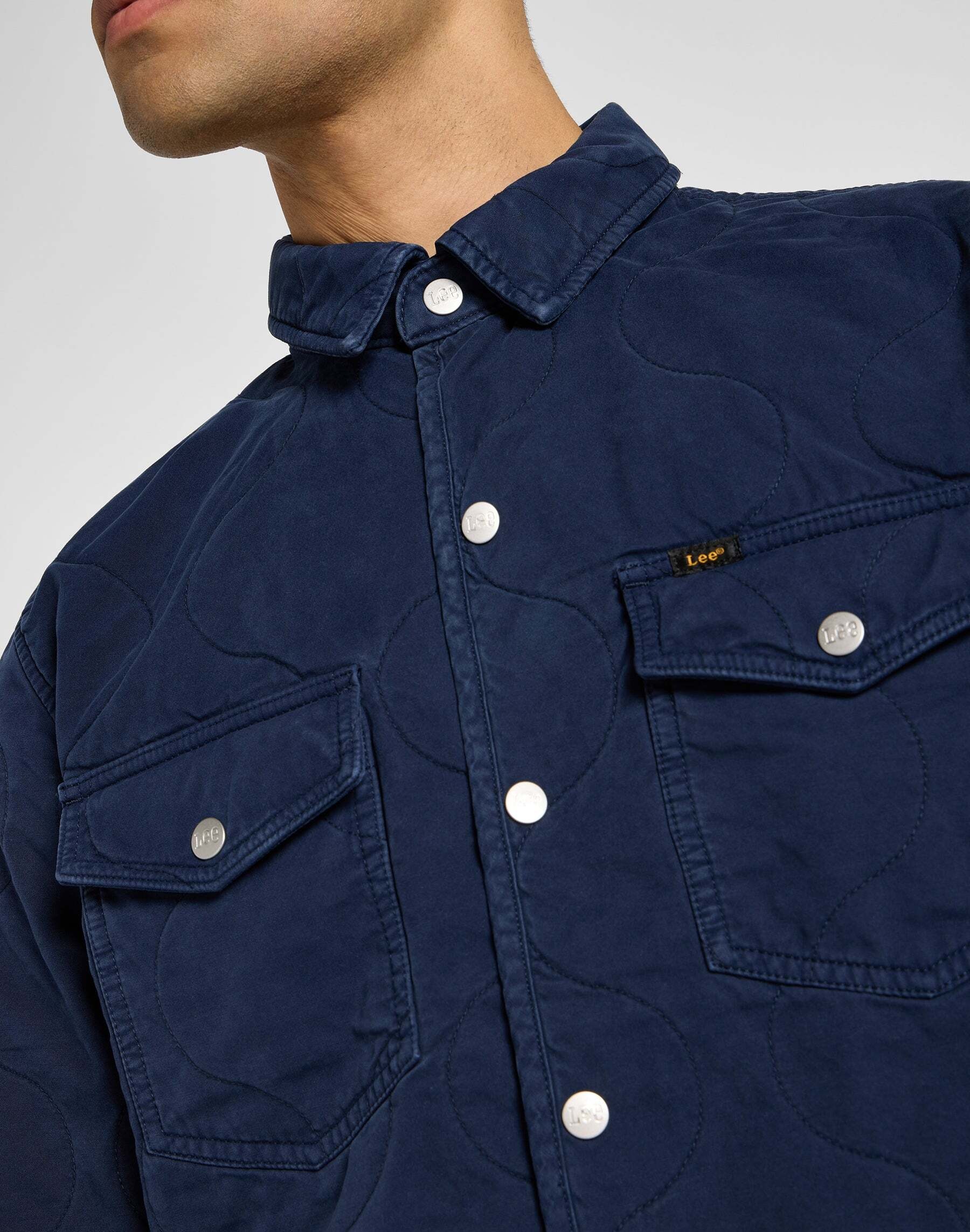 Lee® Hemdjacke »LEE Hemdjacke Quilted Shirt Jacket«