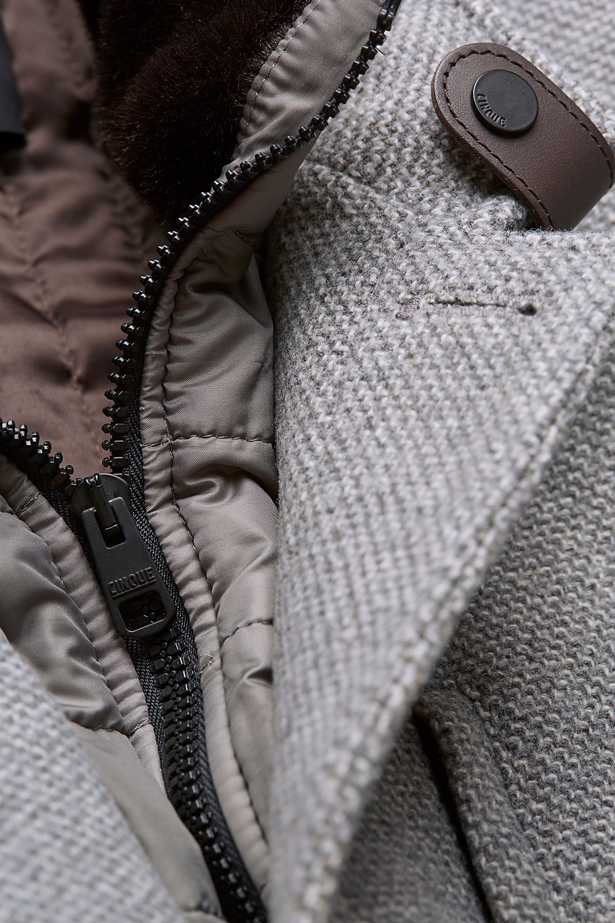 Cinque Manteau court »CIARSENAL« mit Stehkragen