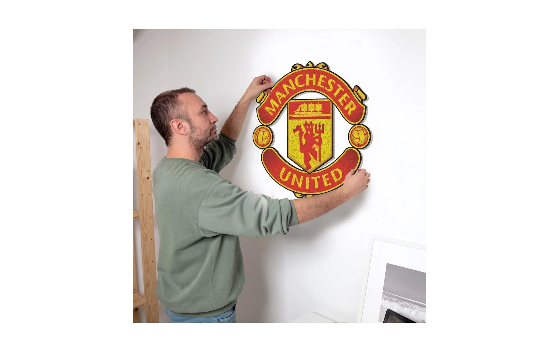   Puzzle »Iconic FC Manchester United - Logo« Holzart: Birke (Herkunftsland: China)