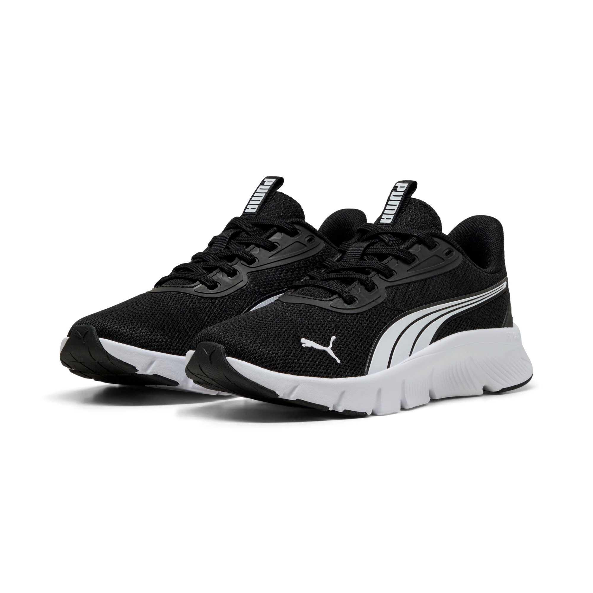 Image of PUMA Sneaker "FLEXFOCUS LITE MODERN JR" für Jugendliche, atmungsaktives Obermaterial aus Textil