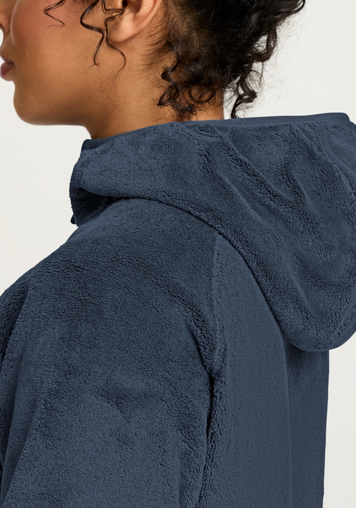 Jack Wolfskin Fleecejacke »ROTWAND HOODED FZ W« mit Kapuze, Langarm, atmungsaktives Gewebe