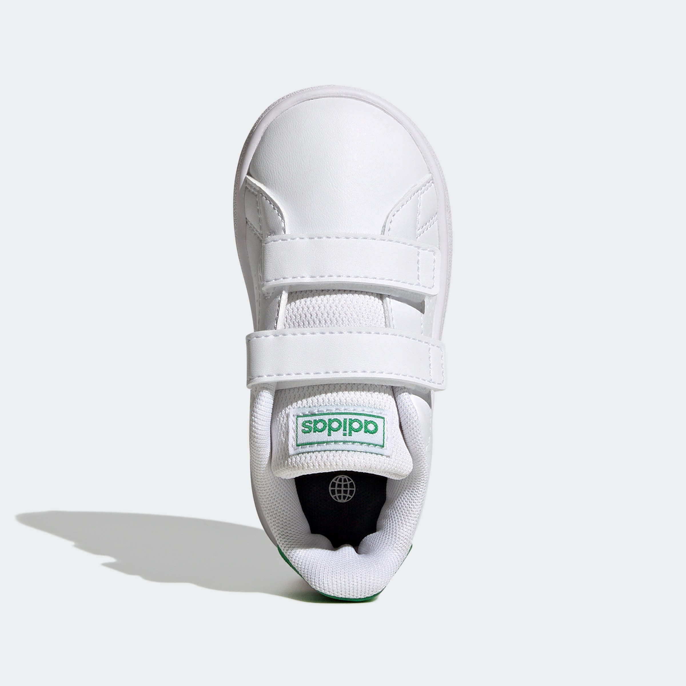 adidas Sportswear Sneakers »ADVANTAGE LIFESTYLE COURT TWO HOOK-AND-LOOP«  Design inspiré des adidas Stan Smith, pour enfants
