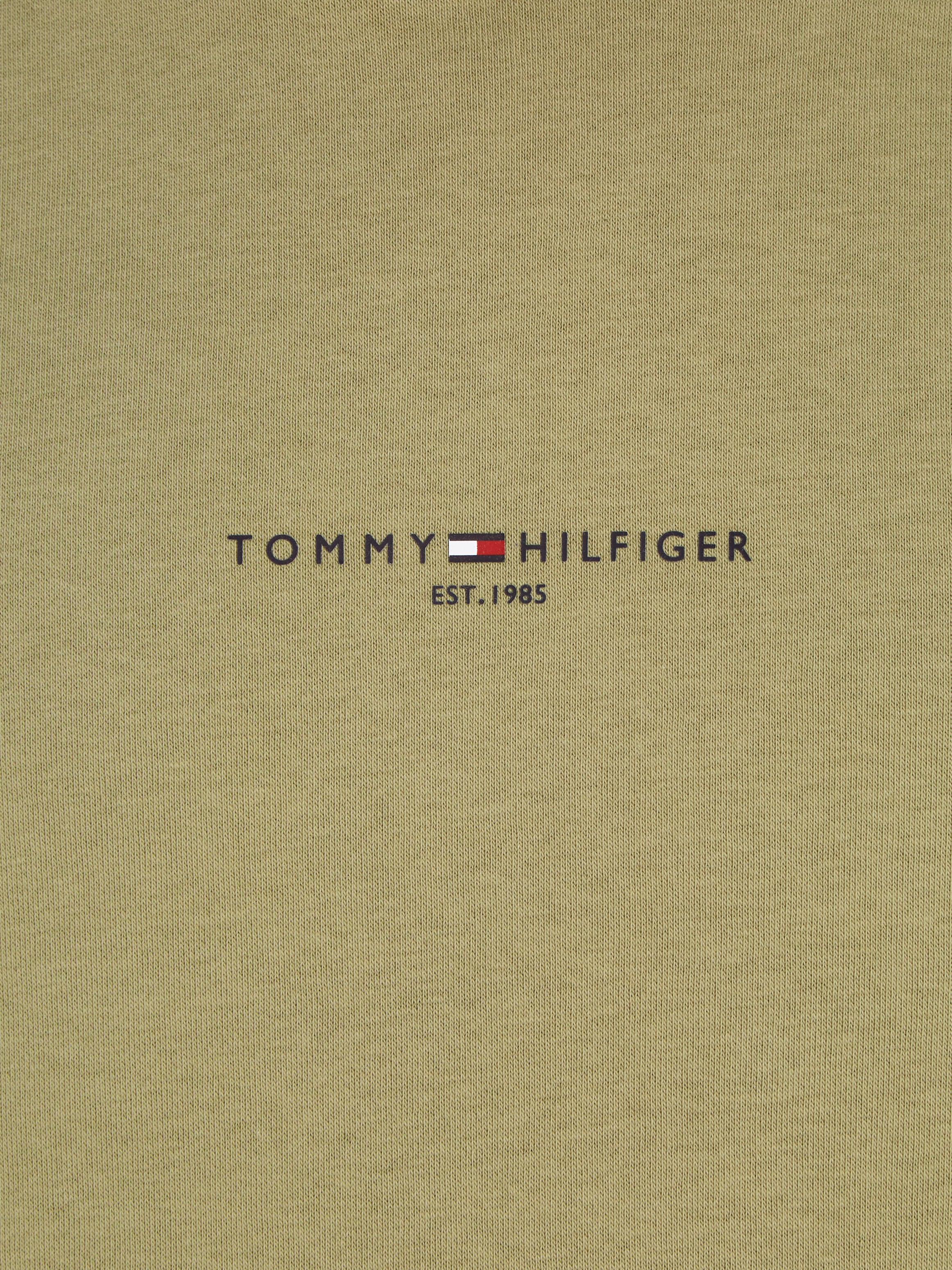 Tommy Hilfiger Hoodie »TOMMY LOGO TIPPED HOODY«, Tommy-Tape innen am Ausschnitt, Flag-Stickerei am Ärmel